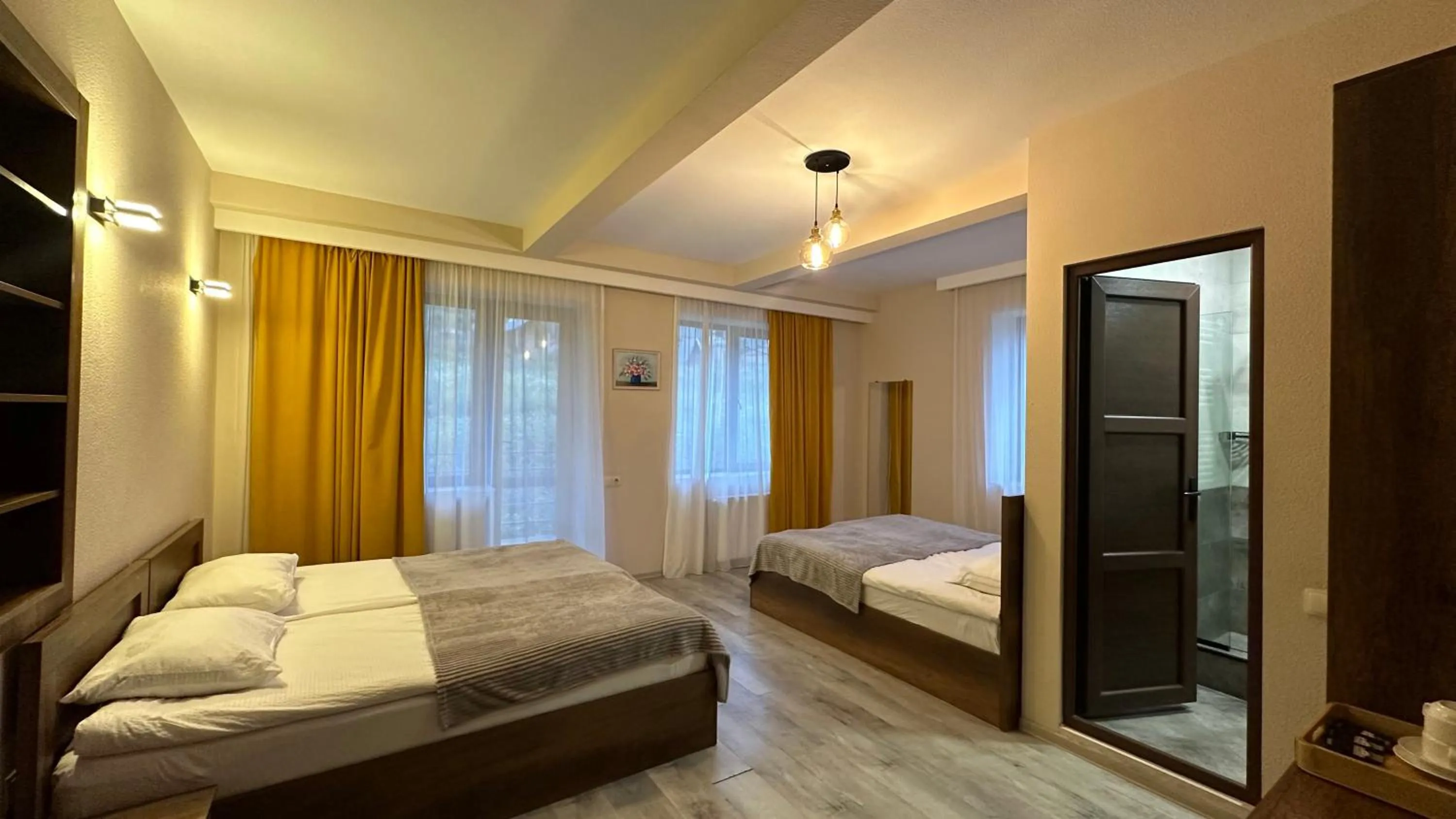 Photo of the whole room, Bed in Hotel Axien Kazbegi