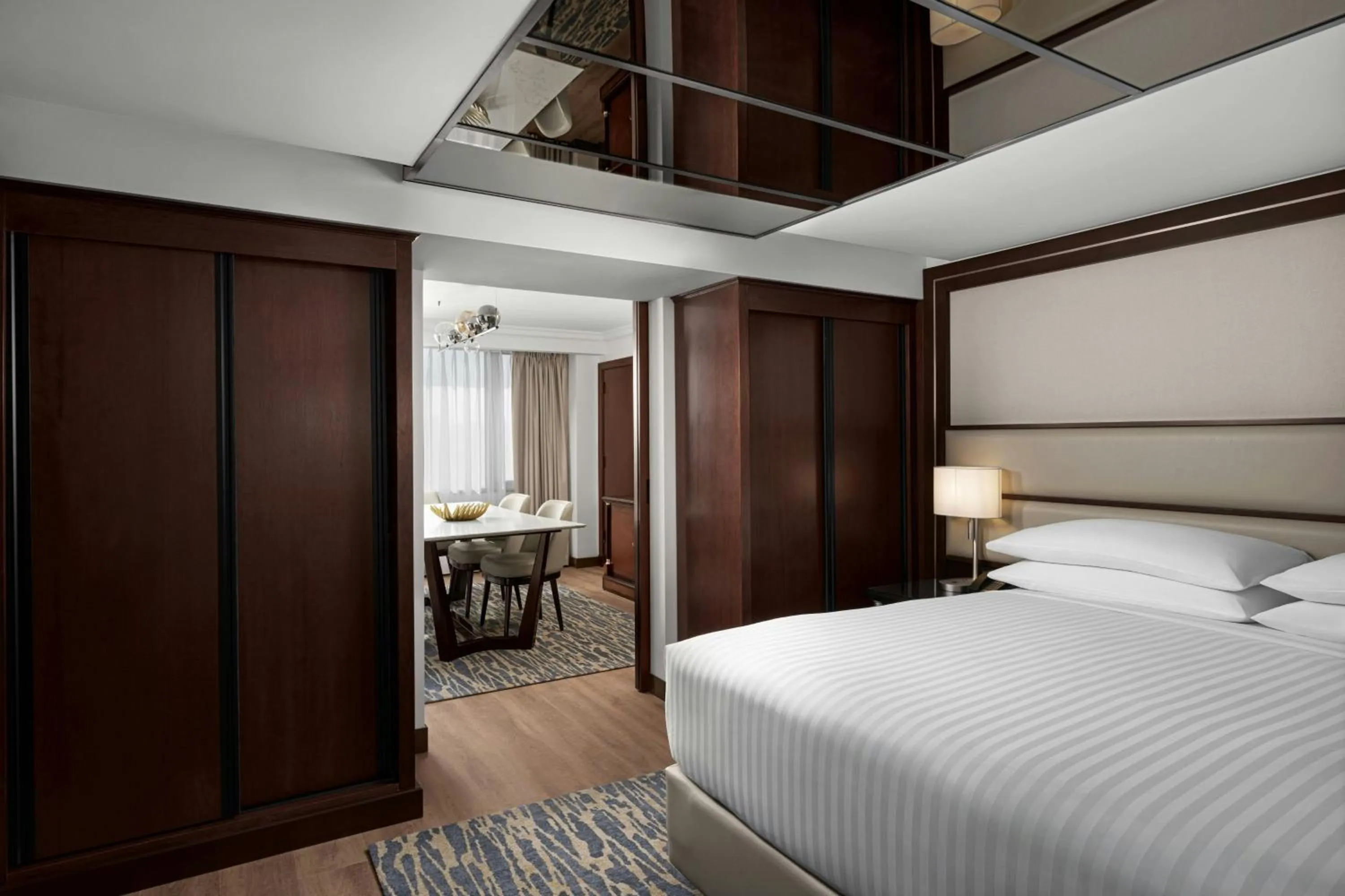 Photo of the whole room, Bed in Amman Marriott Hotel