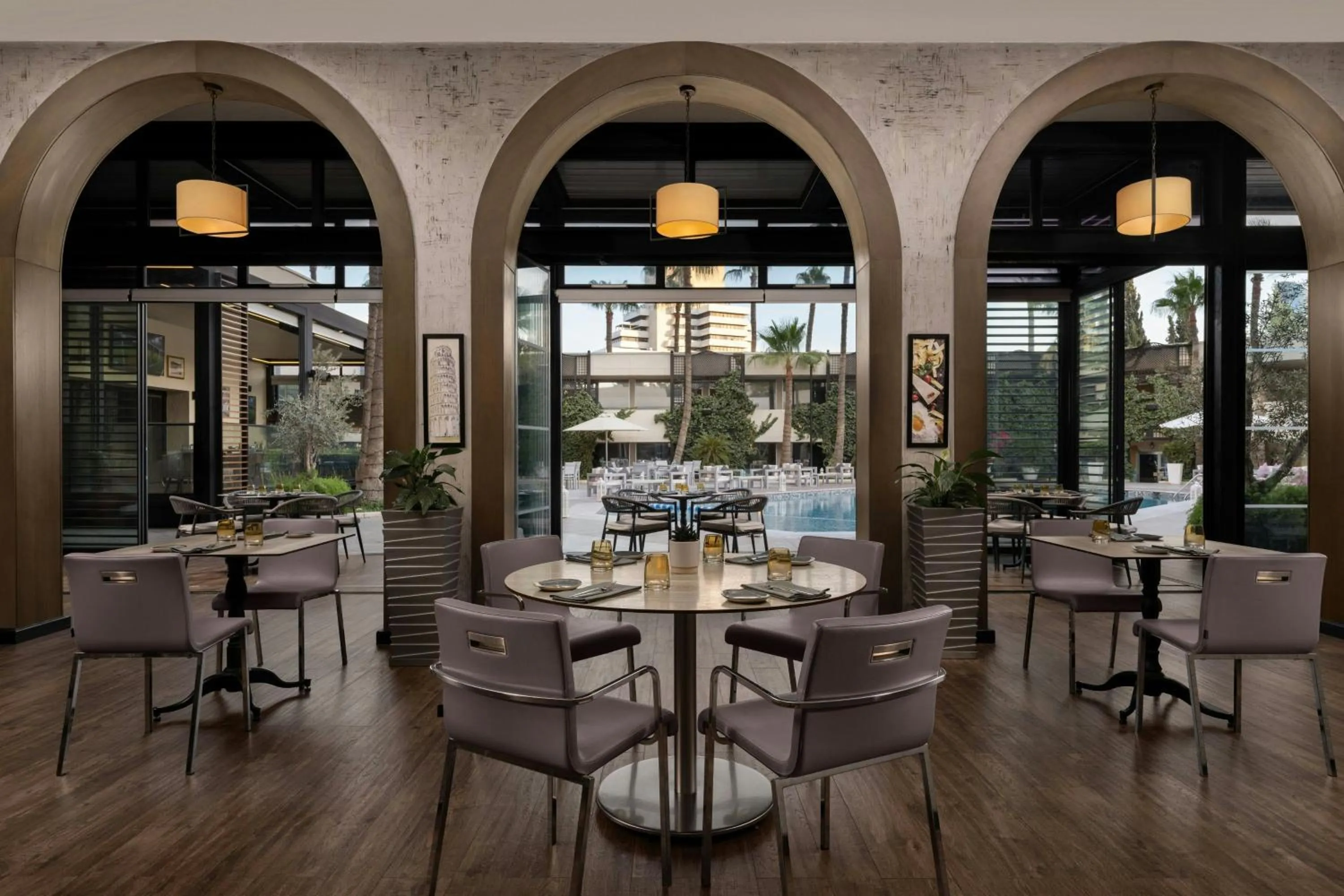 Restaurant/places to eat in Amman Marriott Hotel