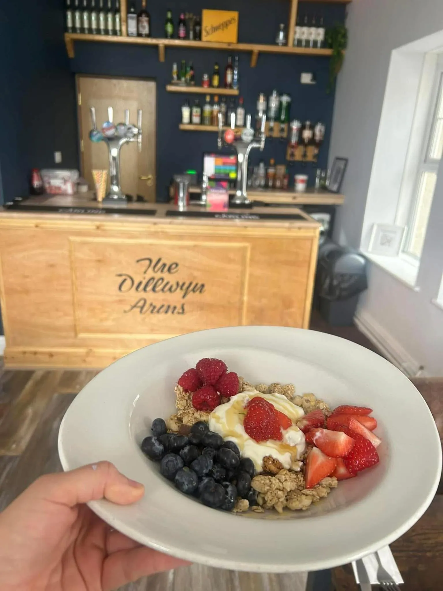 Breakfast in The Dillwyn arms