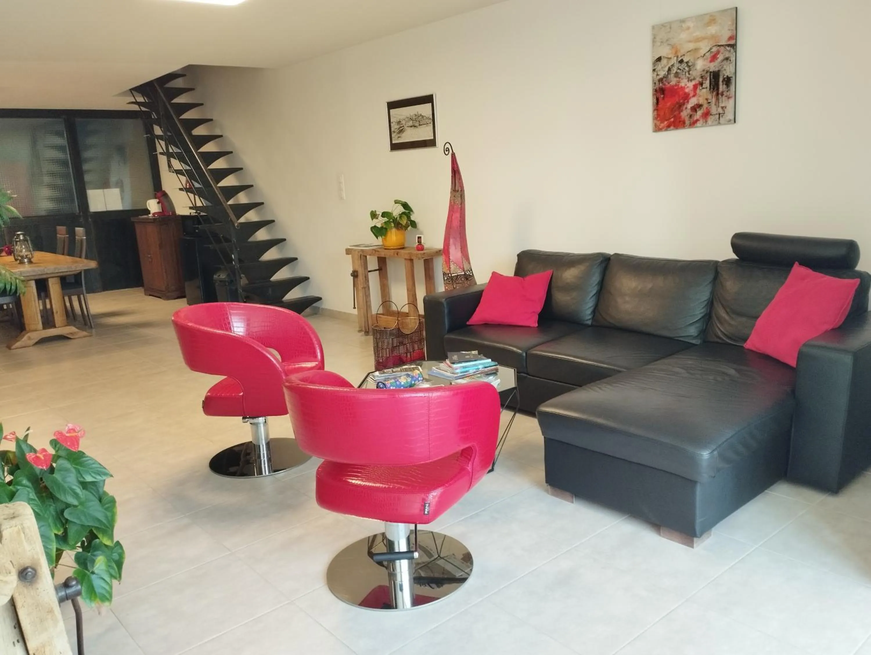 Living room in La Vigneronne