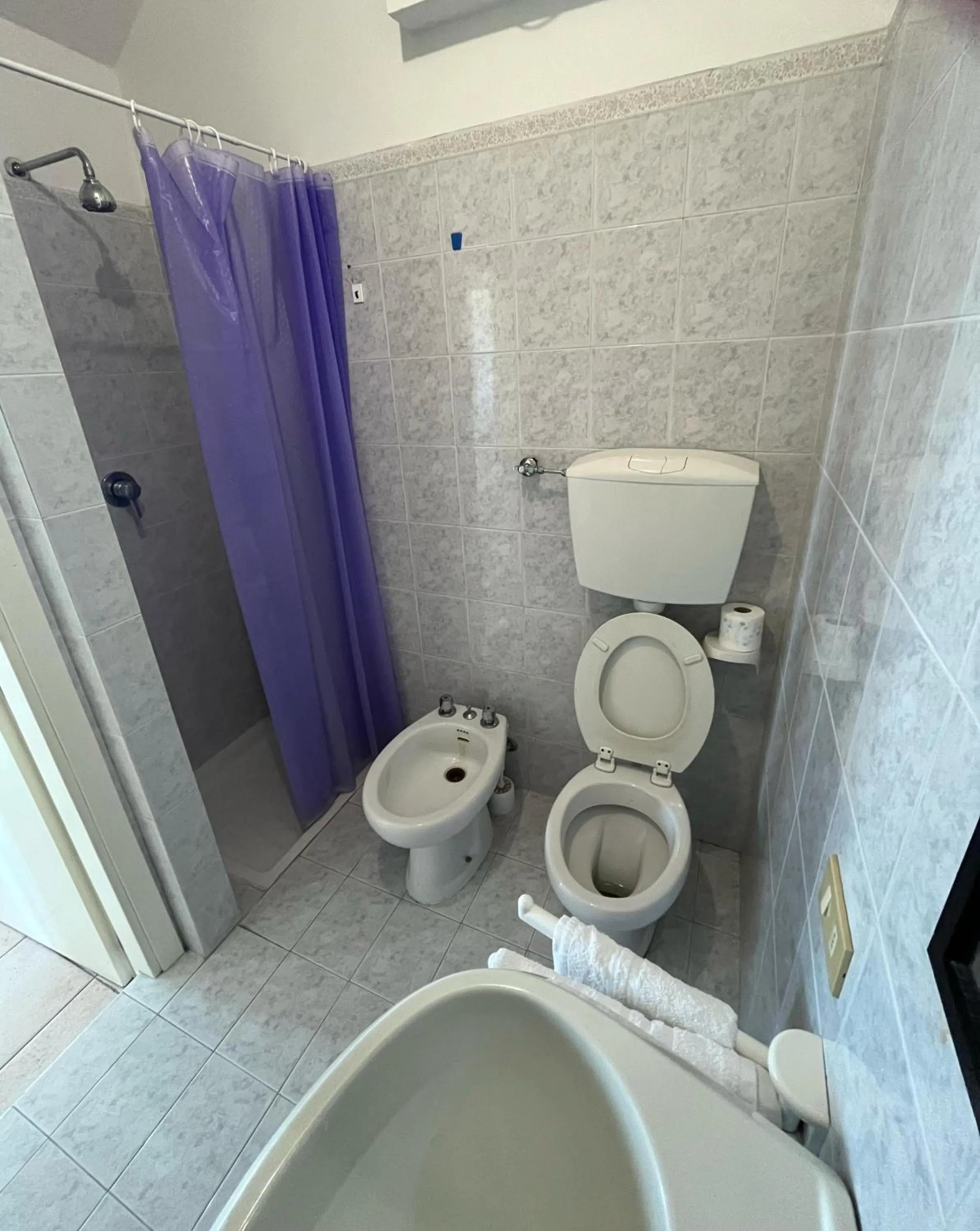 Bathroom in chalet del sole