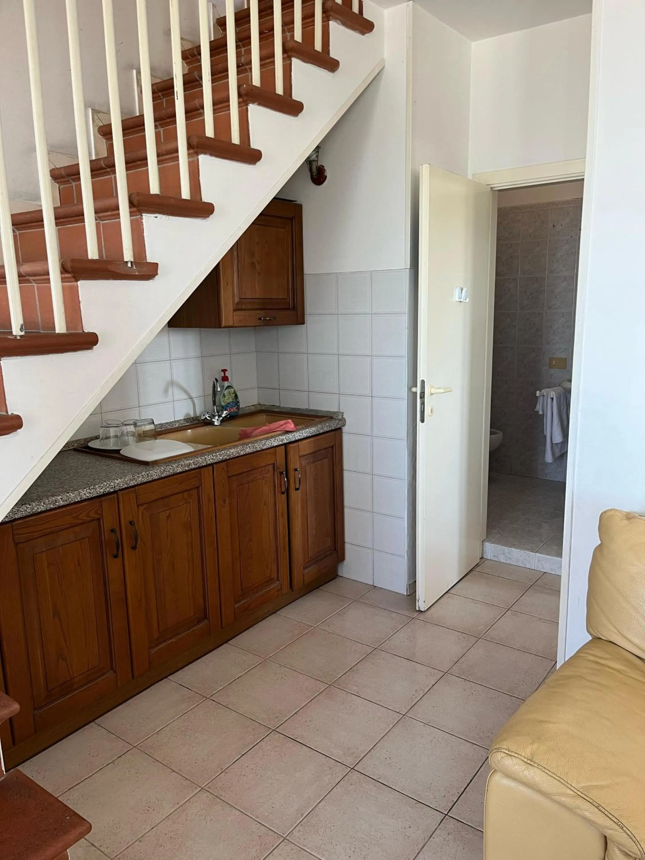 Kitchen or kitchenette in chalet del sole