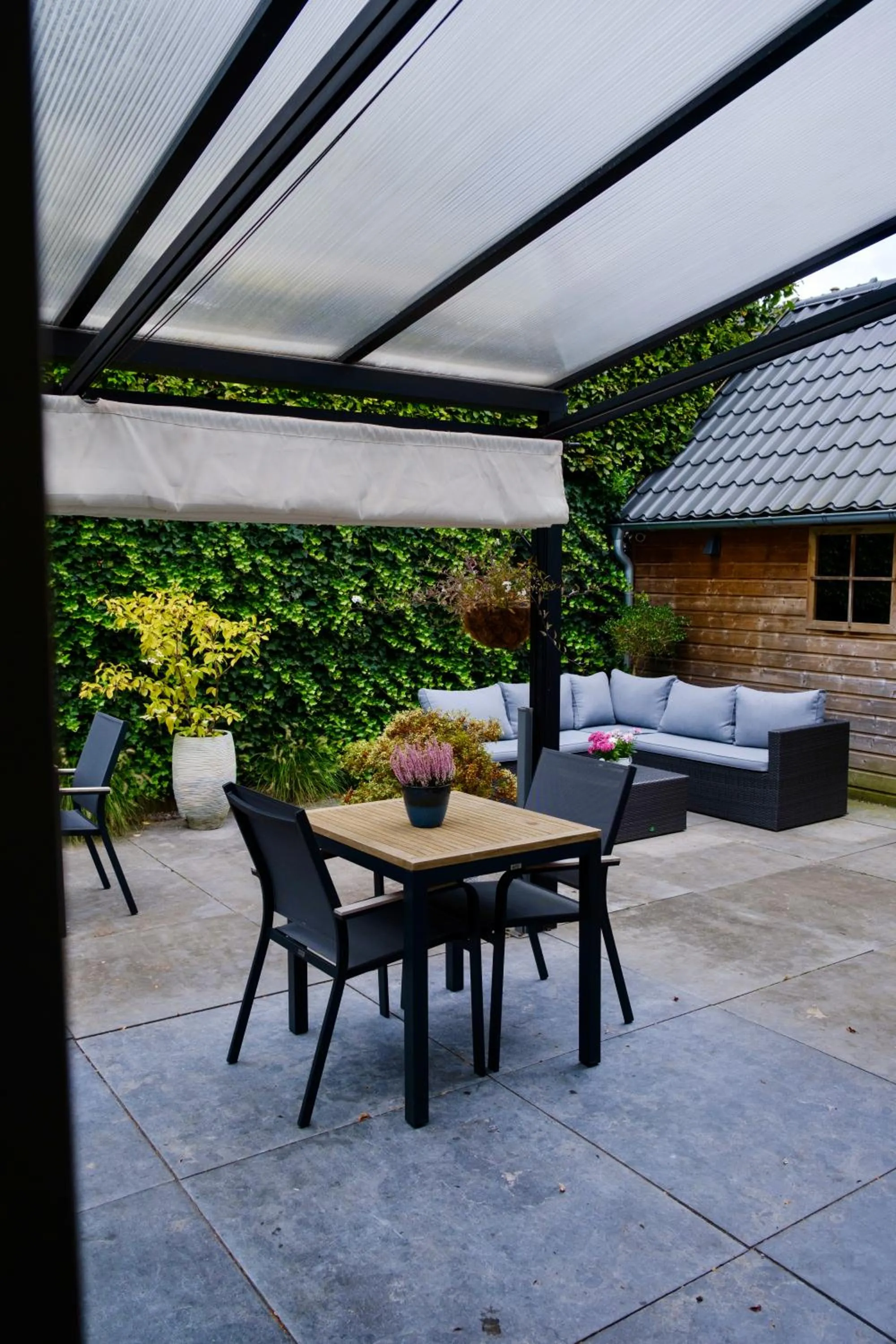 Garden in B&B De Mansarde