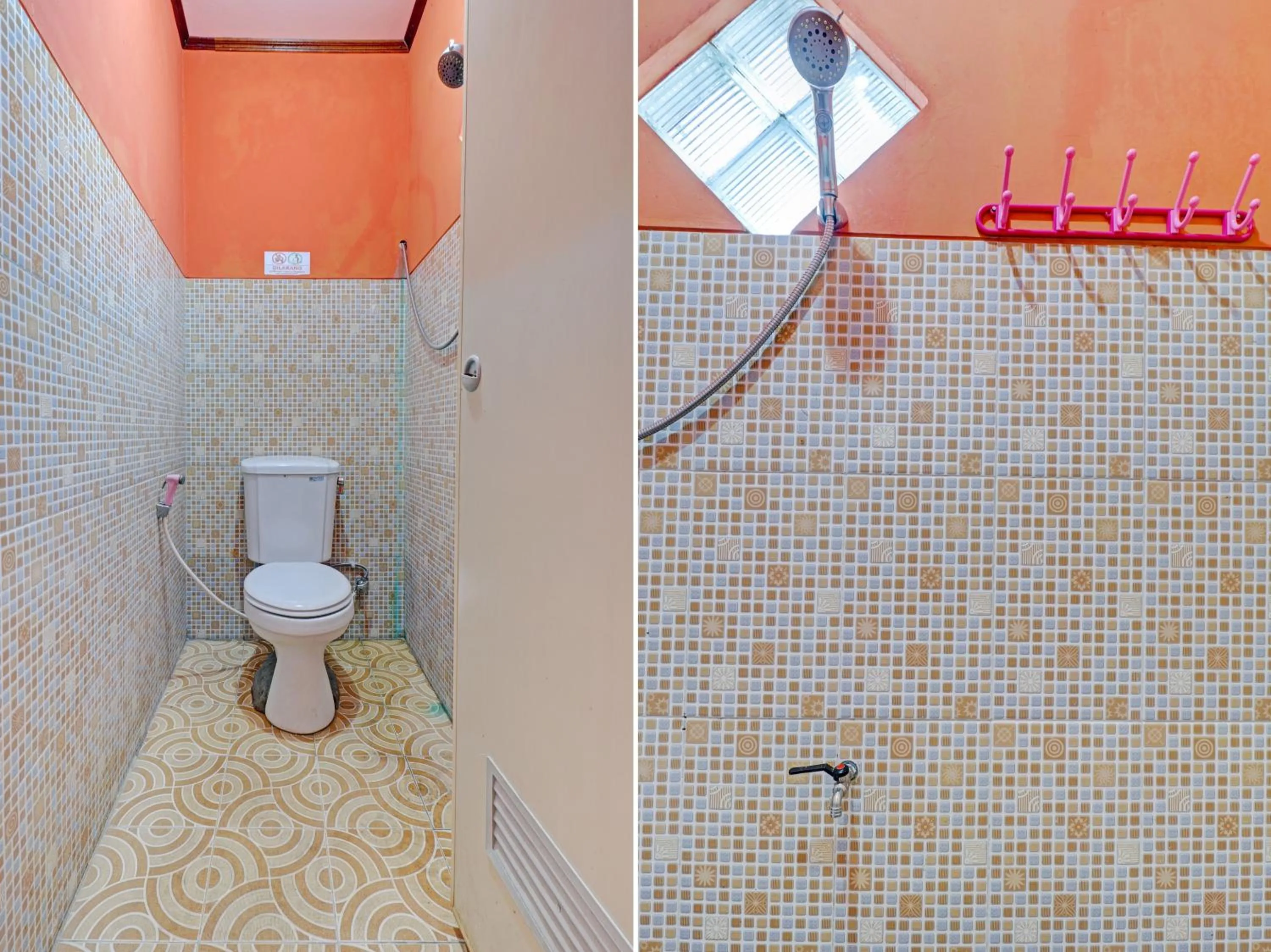 Bathroom in OYO 90454 Adinda Homestay Cibodas Lembang