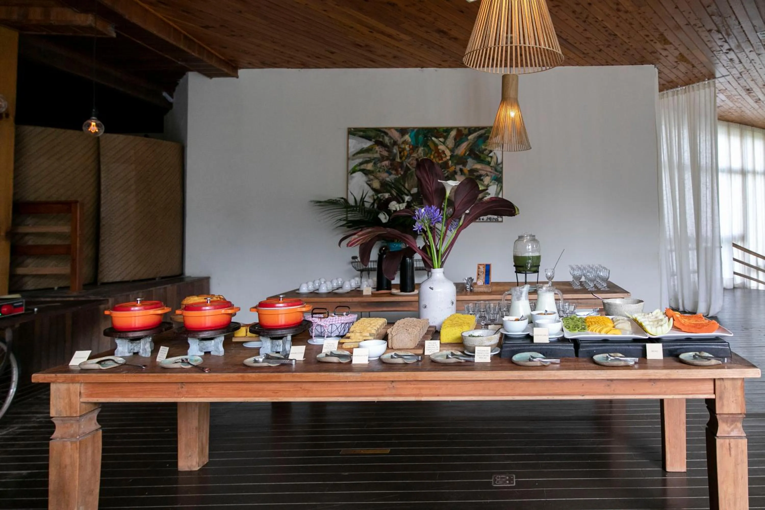 Food and drinks in Hotel Fazenda Morros Verdes Ecolodge