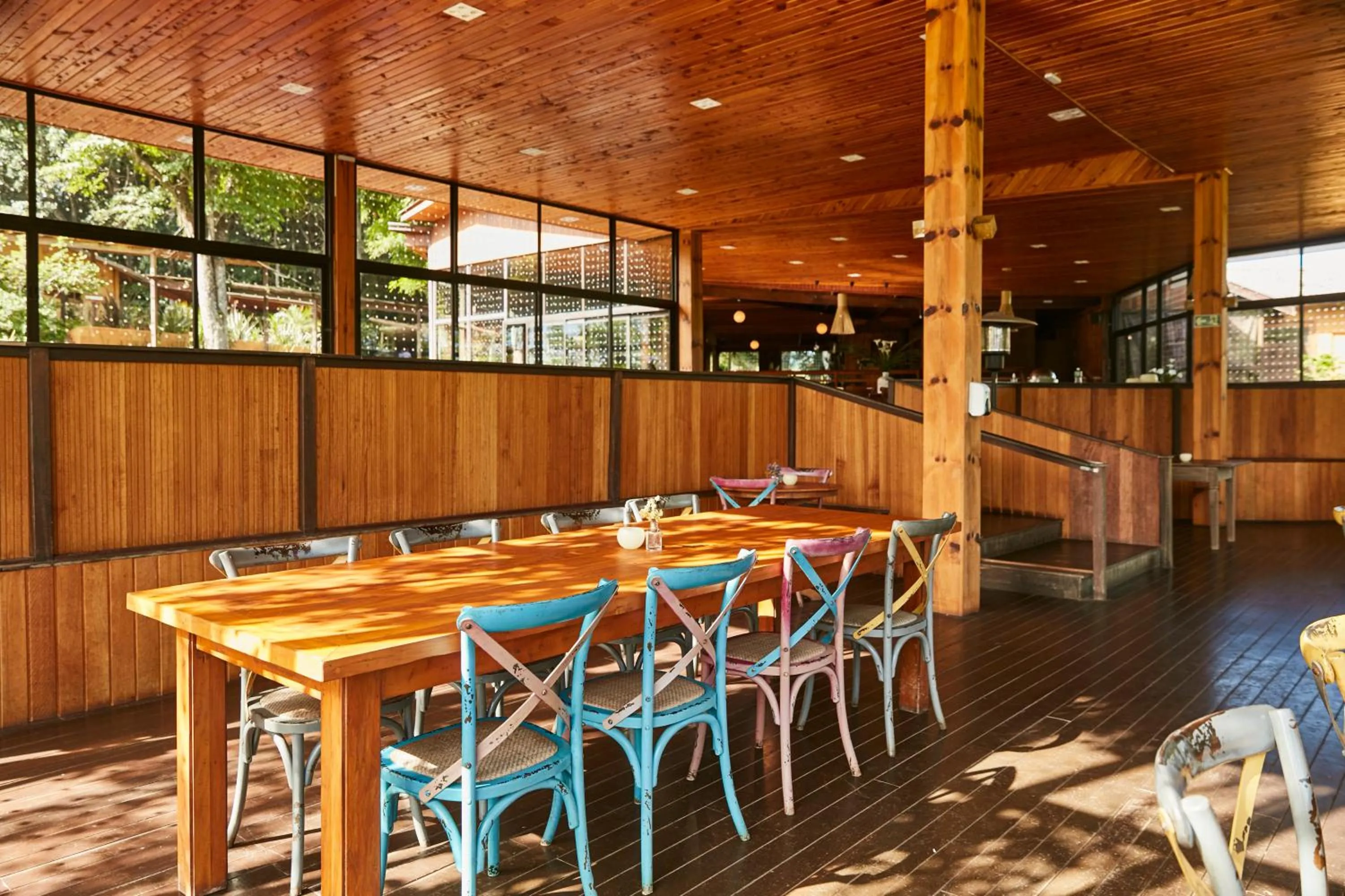 Restaurant/places to eat in Hotel Fazenda Morros Verdes Ecolodge