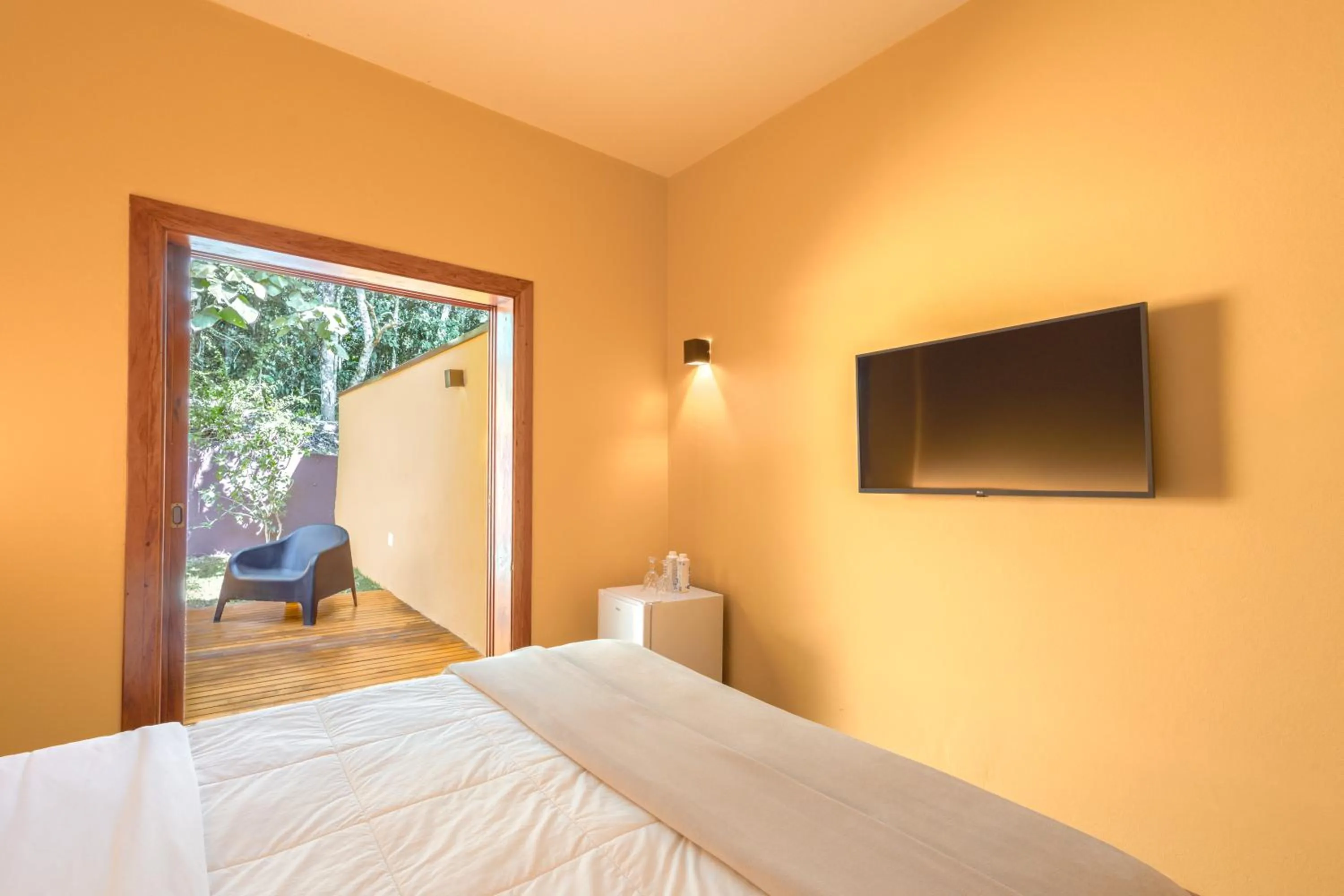 Bedroom, Bed in Hotel Fazenda Morros Verdes Ecolodge