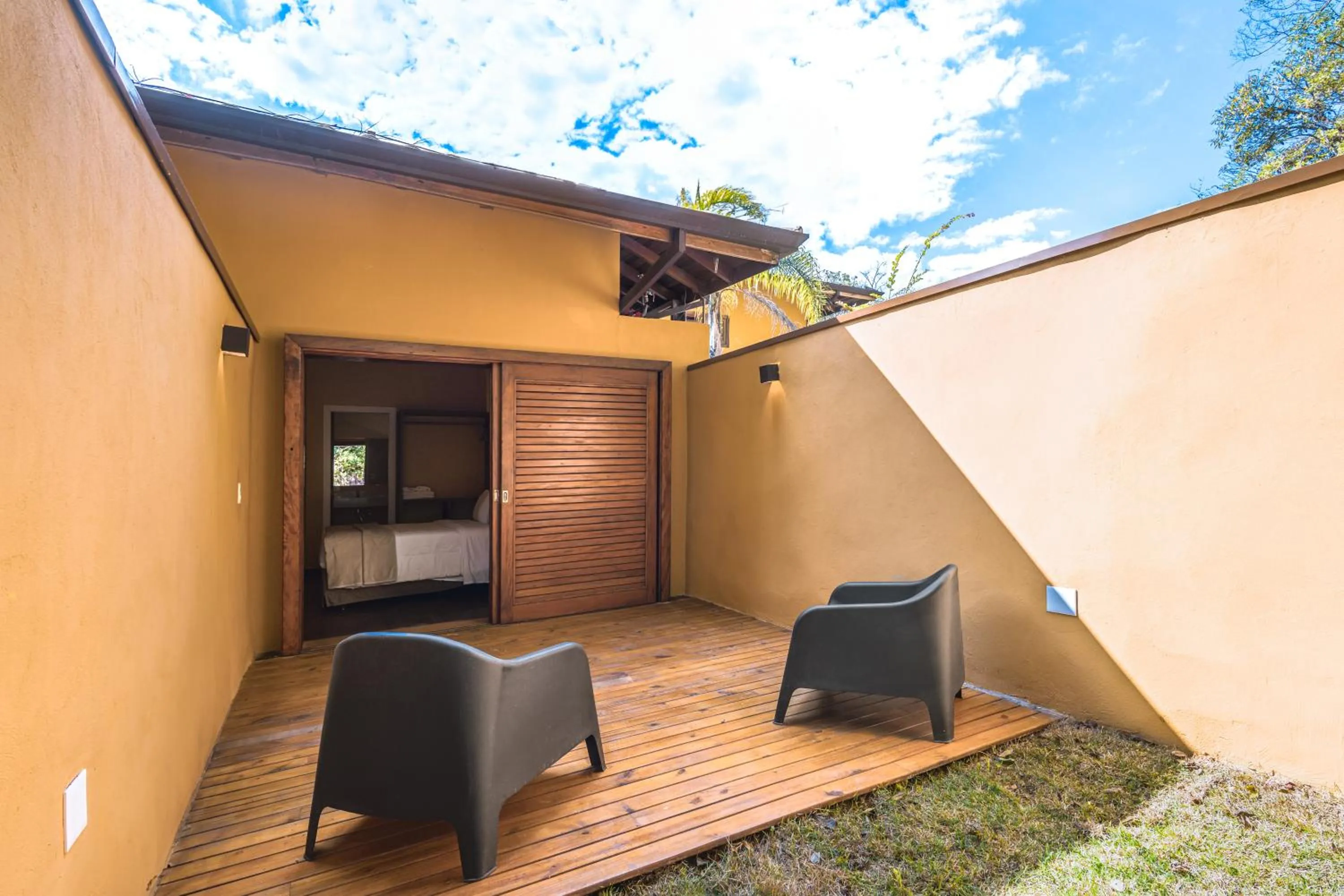 Patio in Hotel Fazenda Morros Verdes Ecolodge