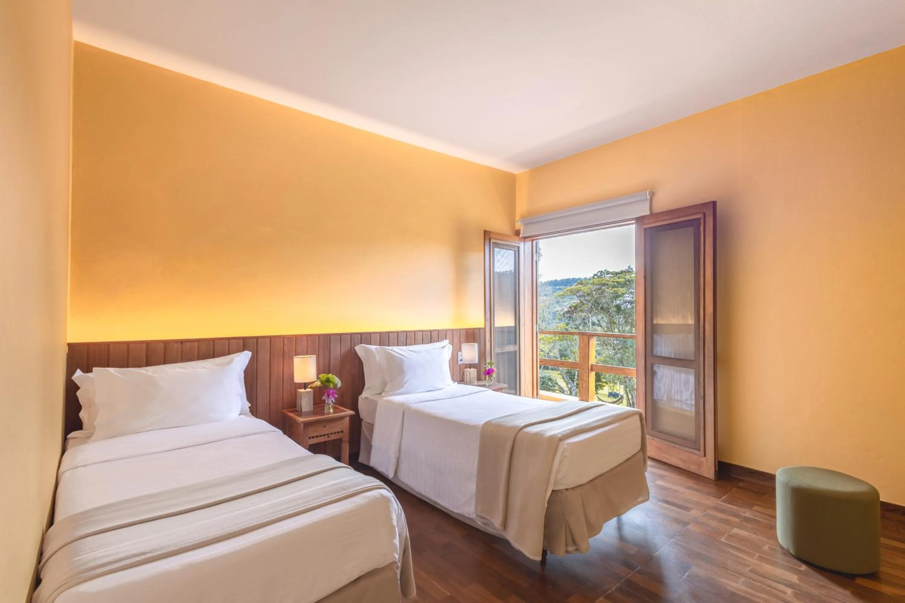 Bedroom, Bed in Hotel Fazenda Morros Verdes Ecolodge