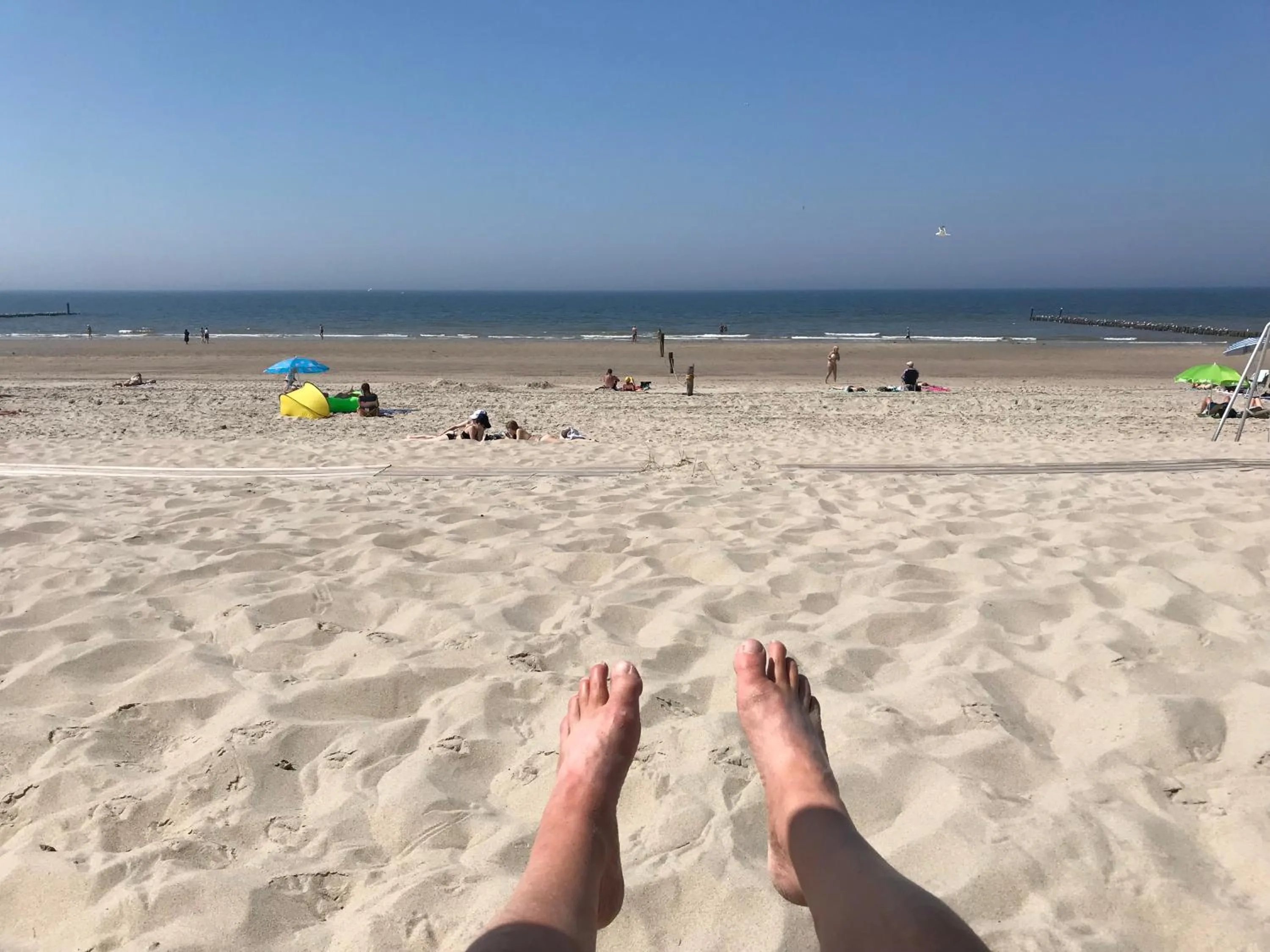 View (from property/room) in B&B Zee van Tijd Domburg