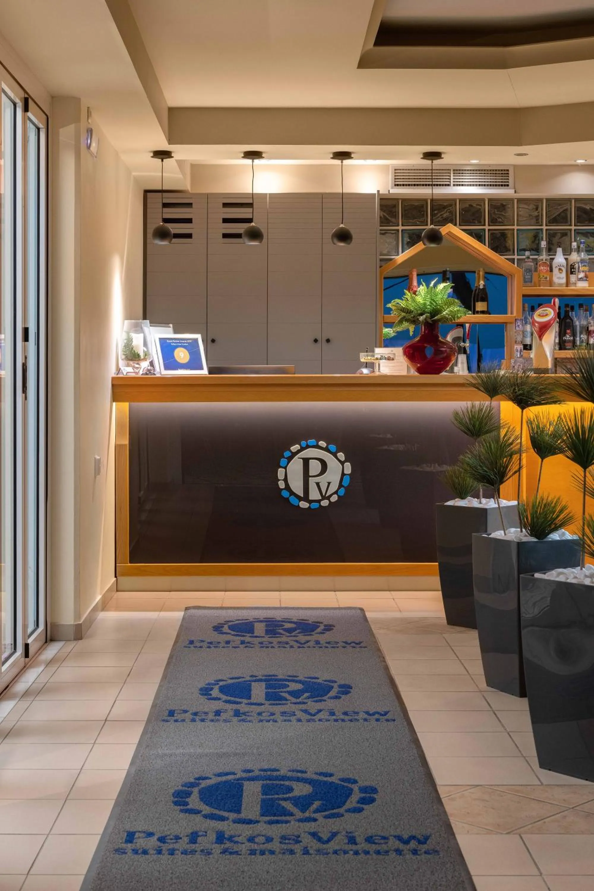 Property building in Pefkos View Apartments