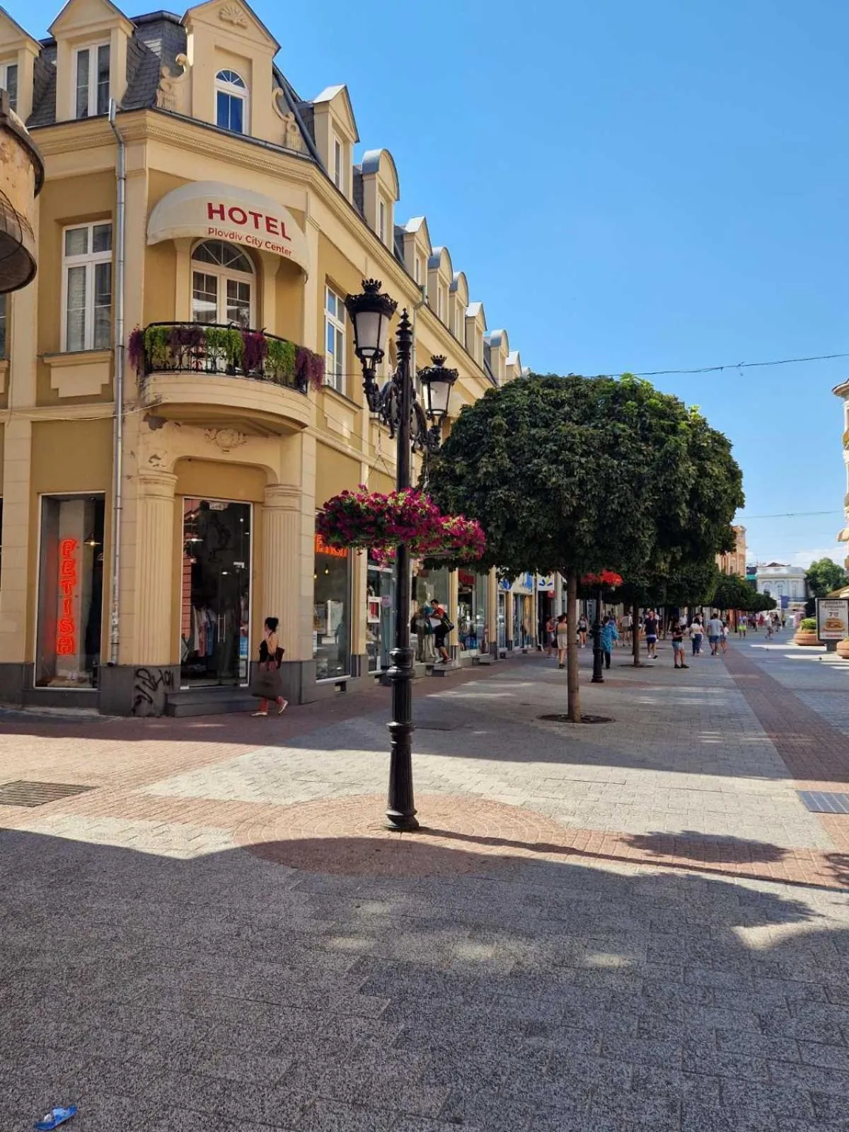 Property building in Plovdiv City Center Hotel