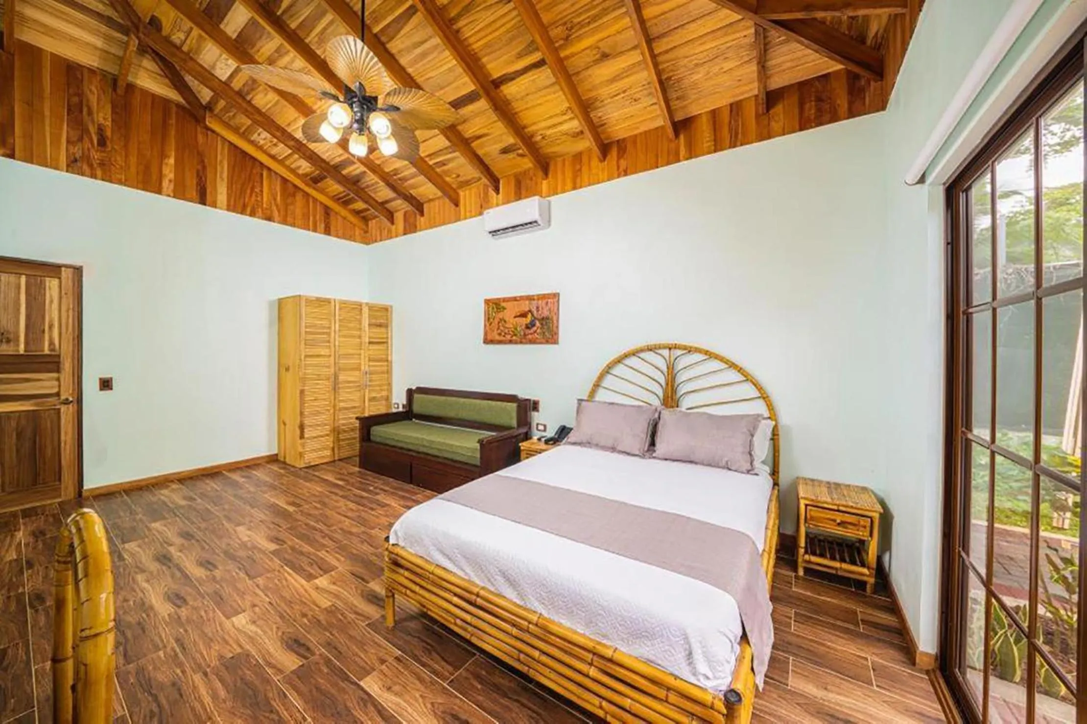 Bedroom, Bed in Bungalows Punta Uva