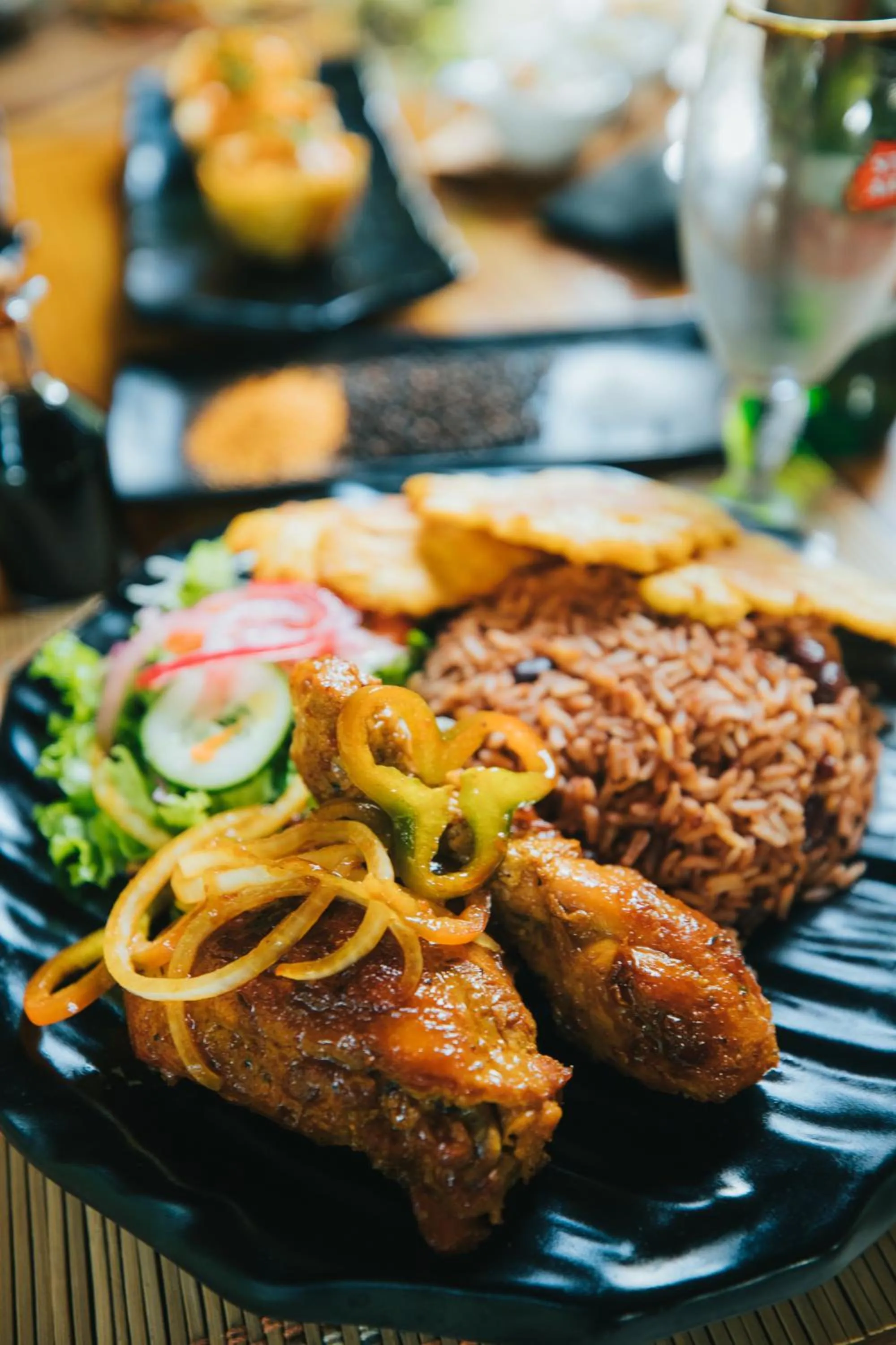 Food in Bungalows Punta Uva