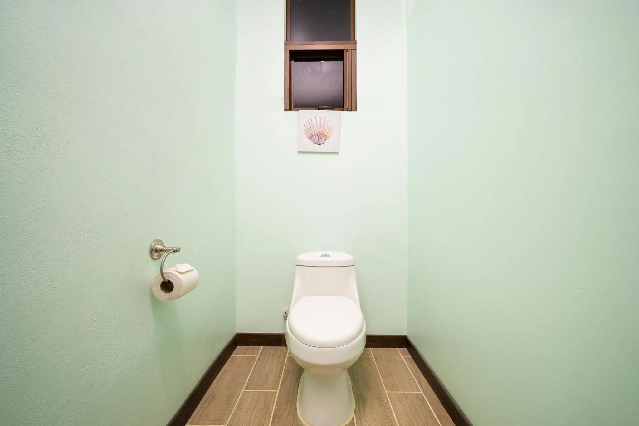 Toilet in Bungalows Punta Uva