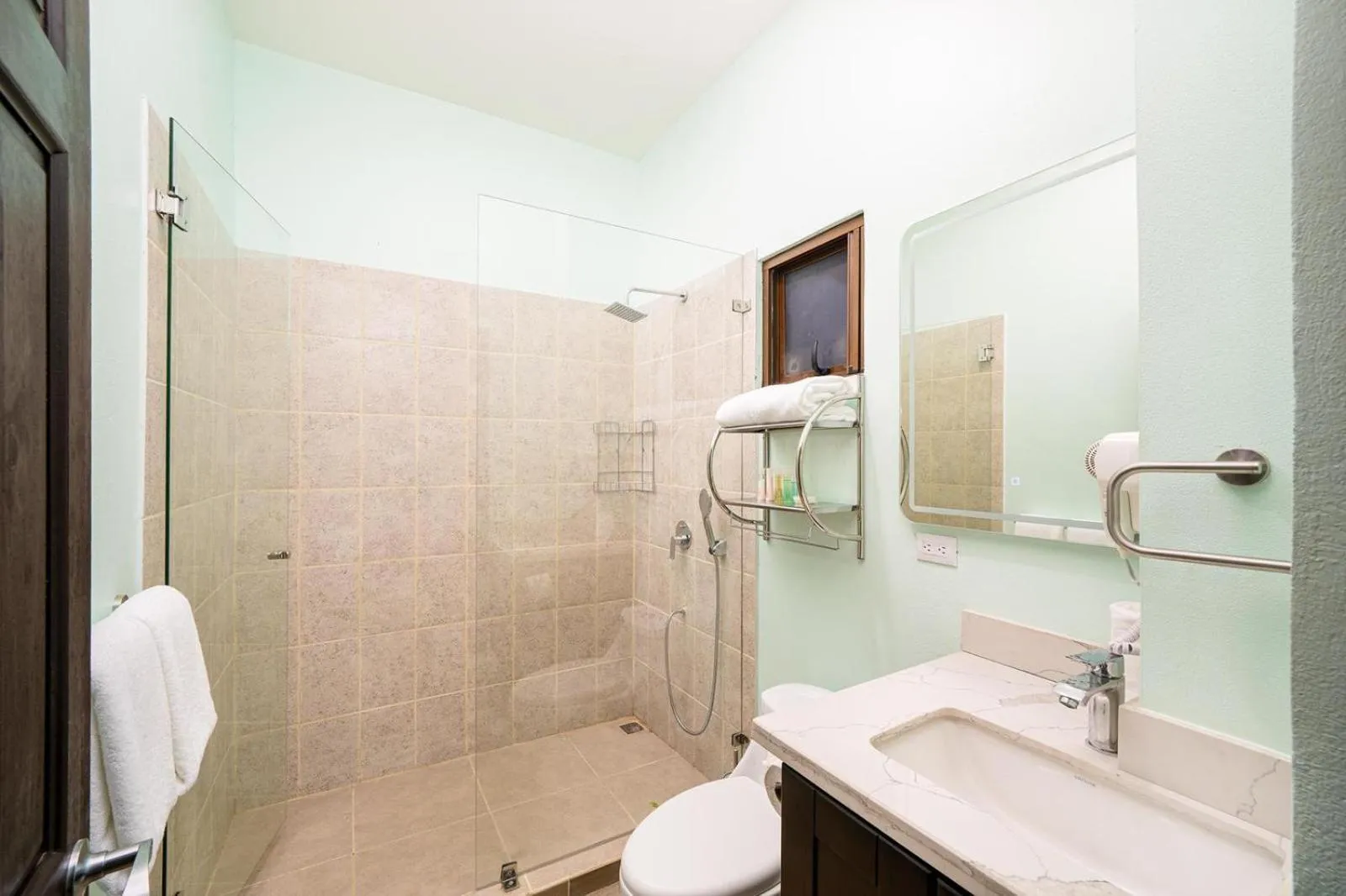 Toilet in Bungalows Punta Uva