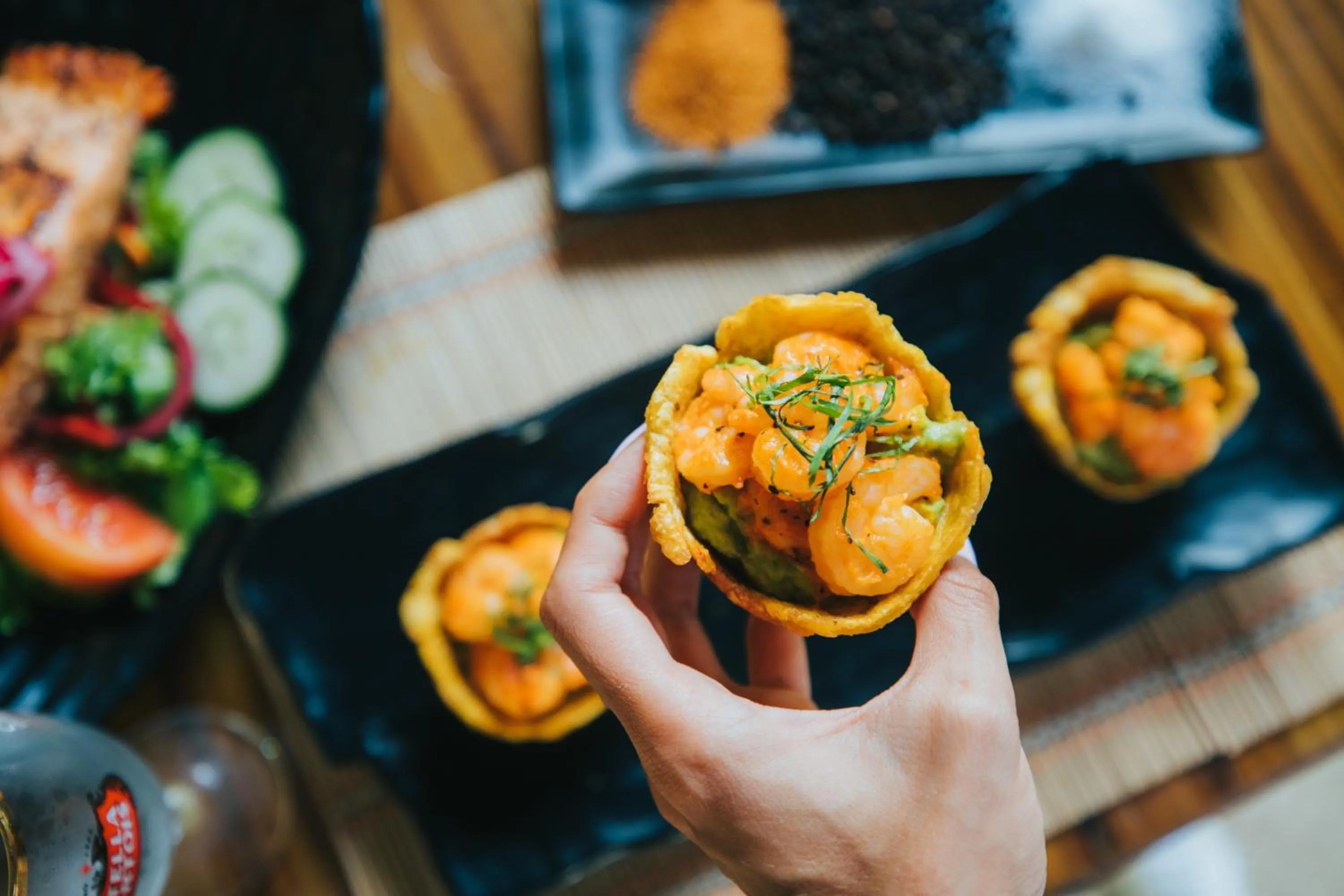 Food in Bungalows Punta Uva