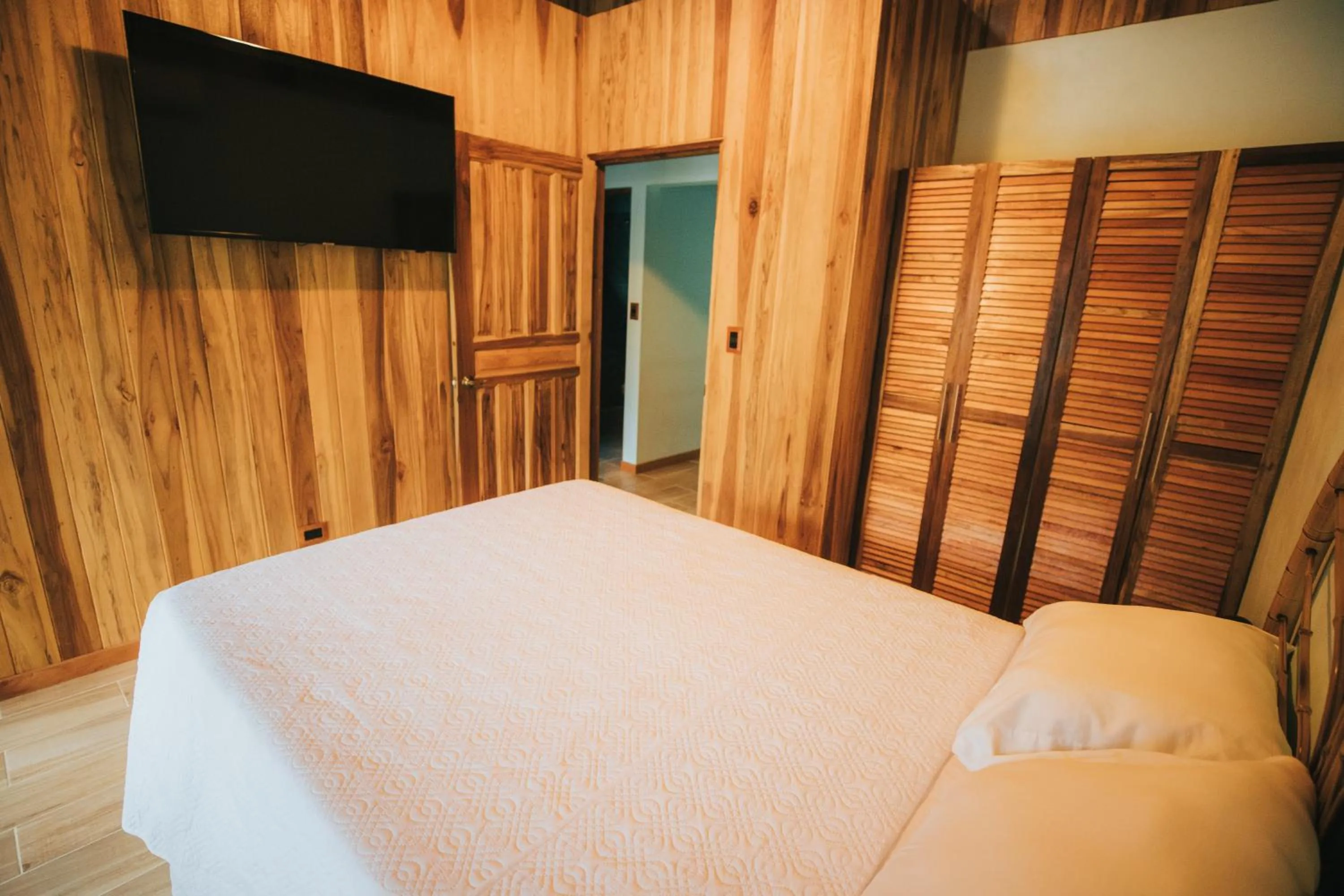 Bed in Bungalows Punta Uva