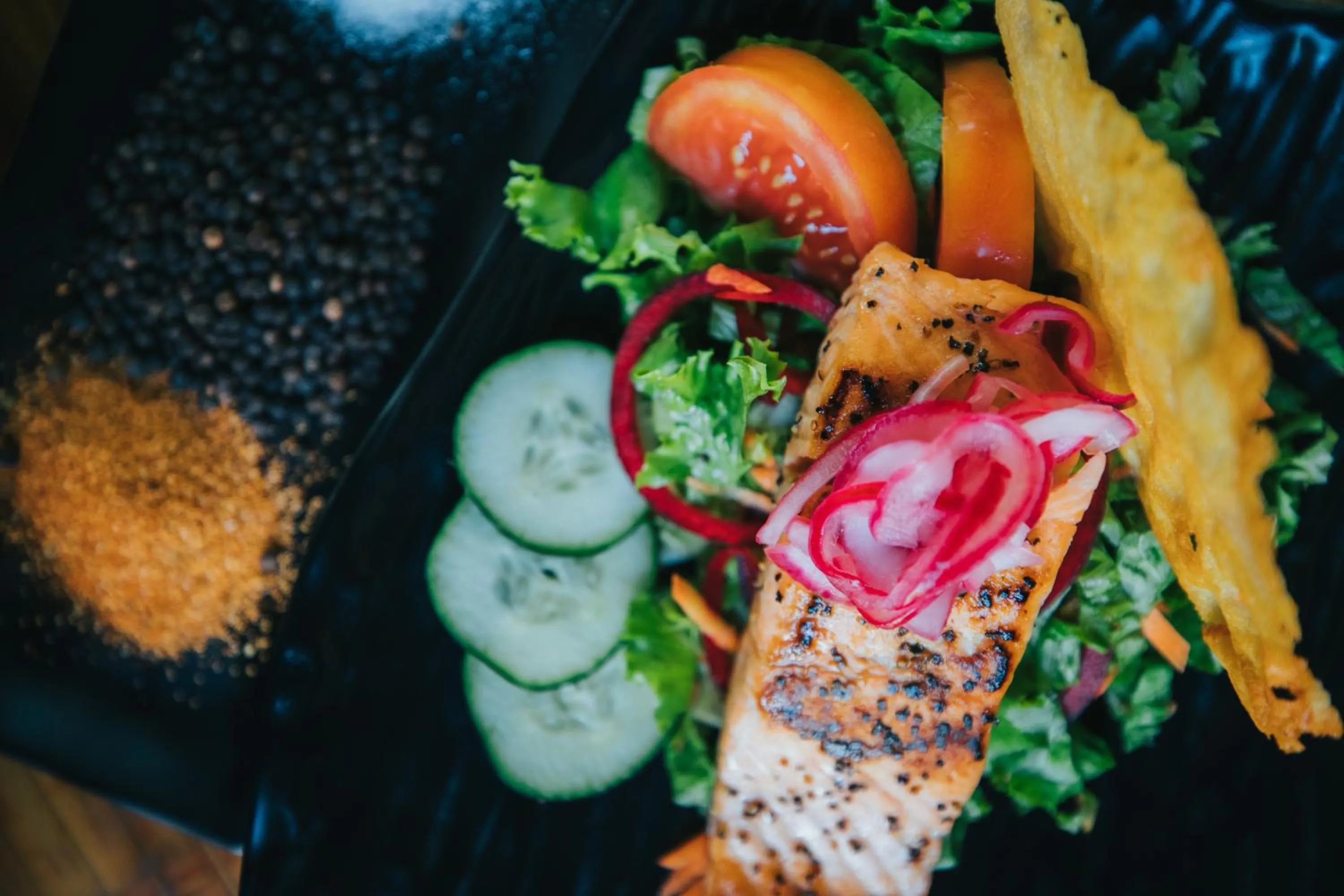 Food and drinks in Bungalows Punta Uva