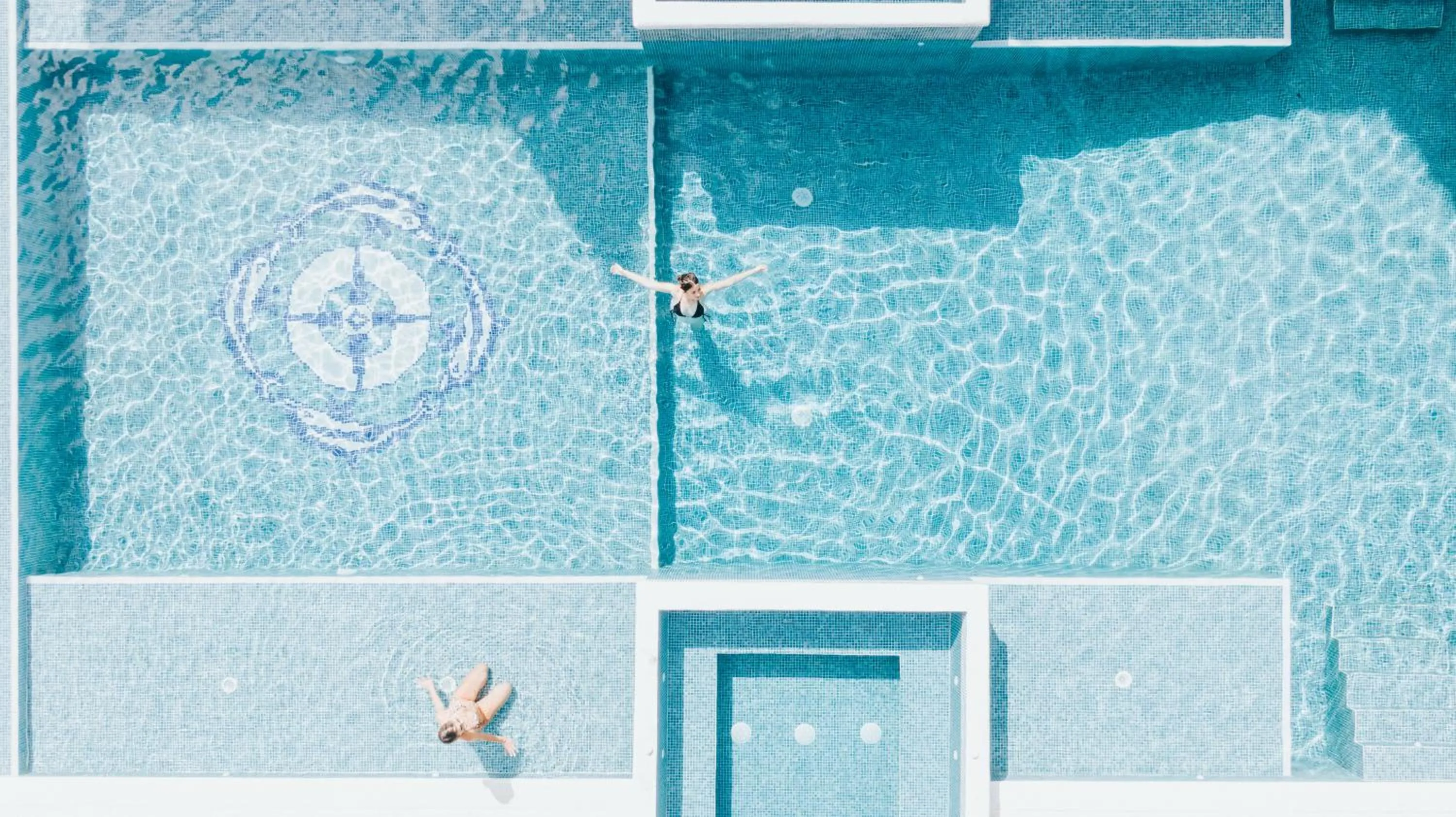 Swimming pool in Bungalows Punta Uva
