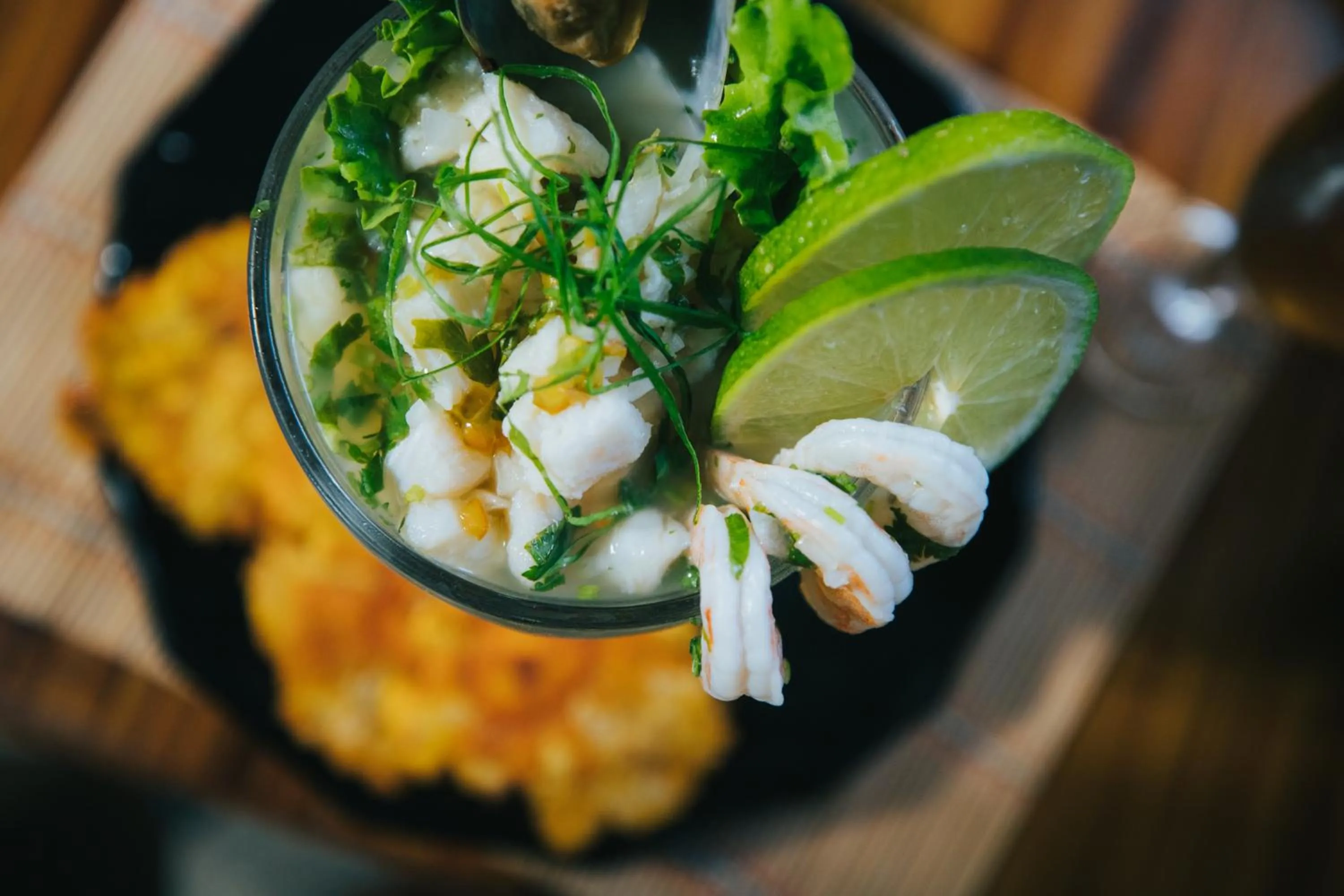 Food in Bungalows Punta Uva