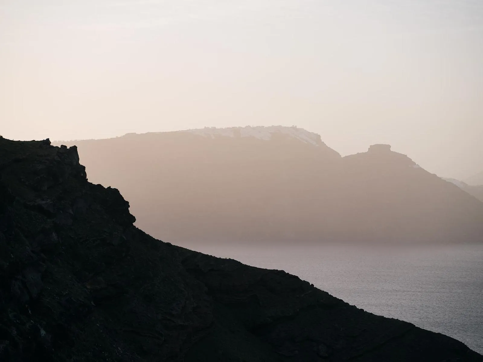 Sea view in Abyss Santorini