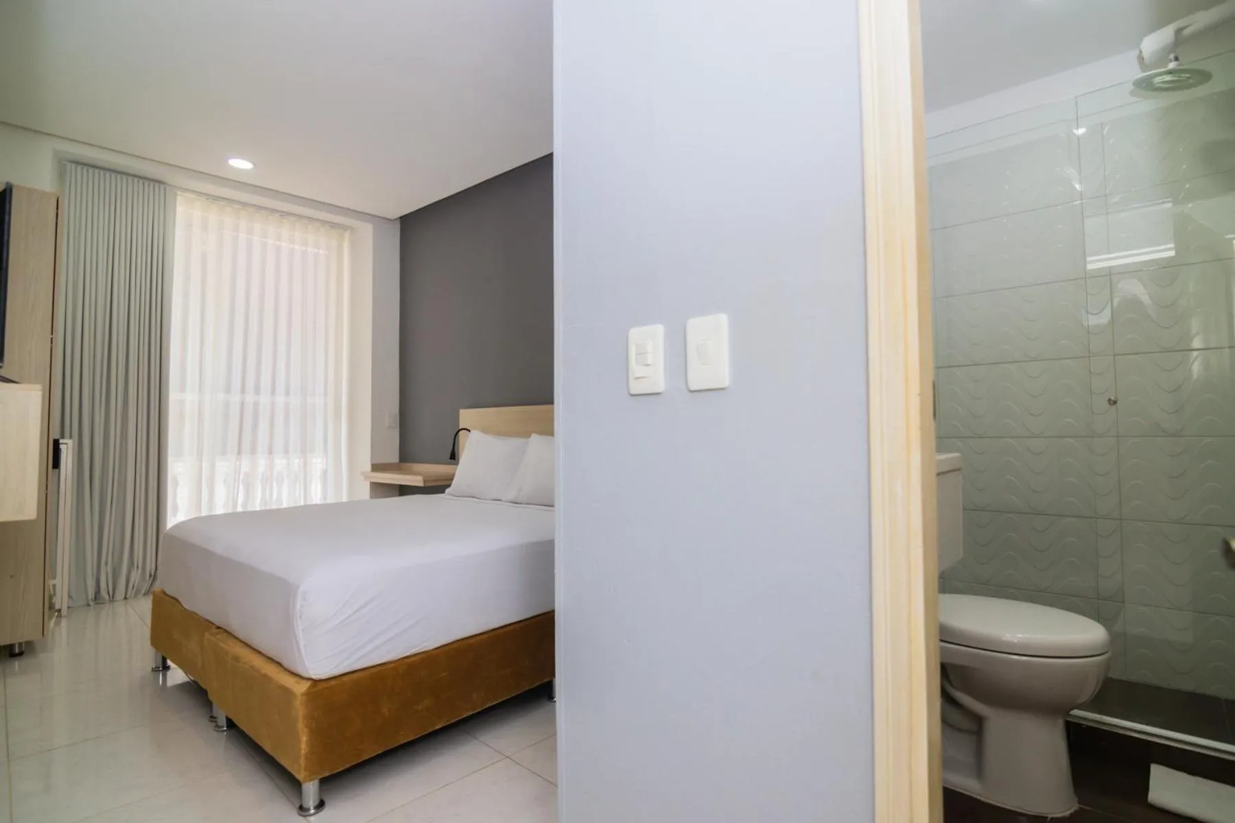 Bed in Hotel Gallery Cartagena