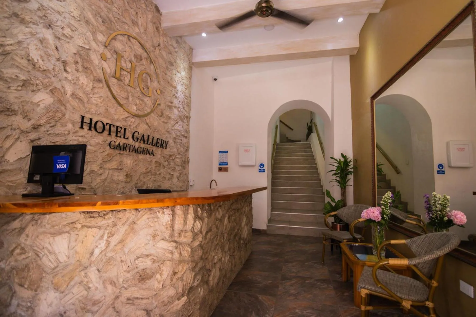 Property logo or sign in Hotel Gallery Cartagena