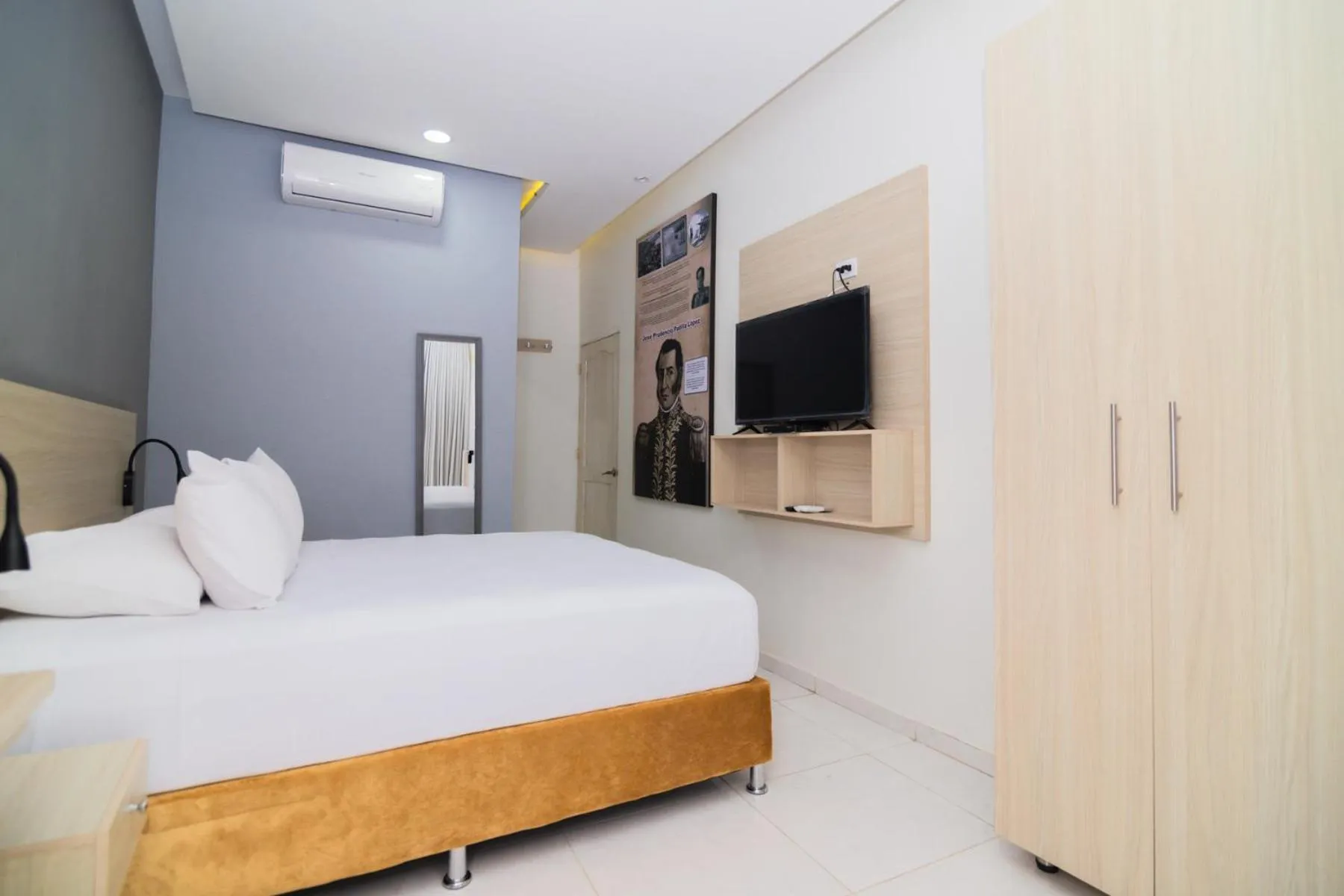 Bed in Hotel Gallery Cartagena