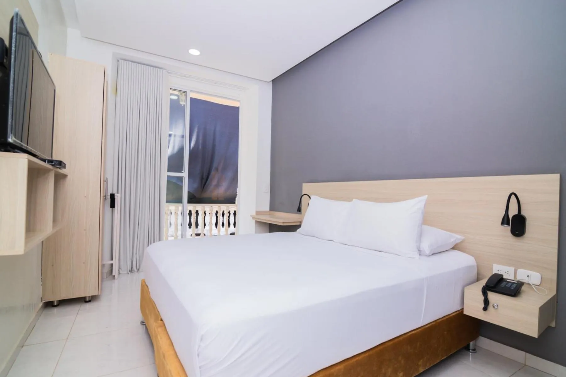 Bed in Hotel Gallery Cartagena