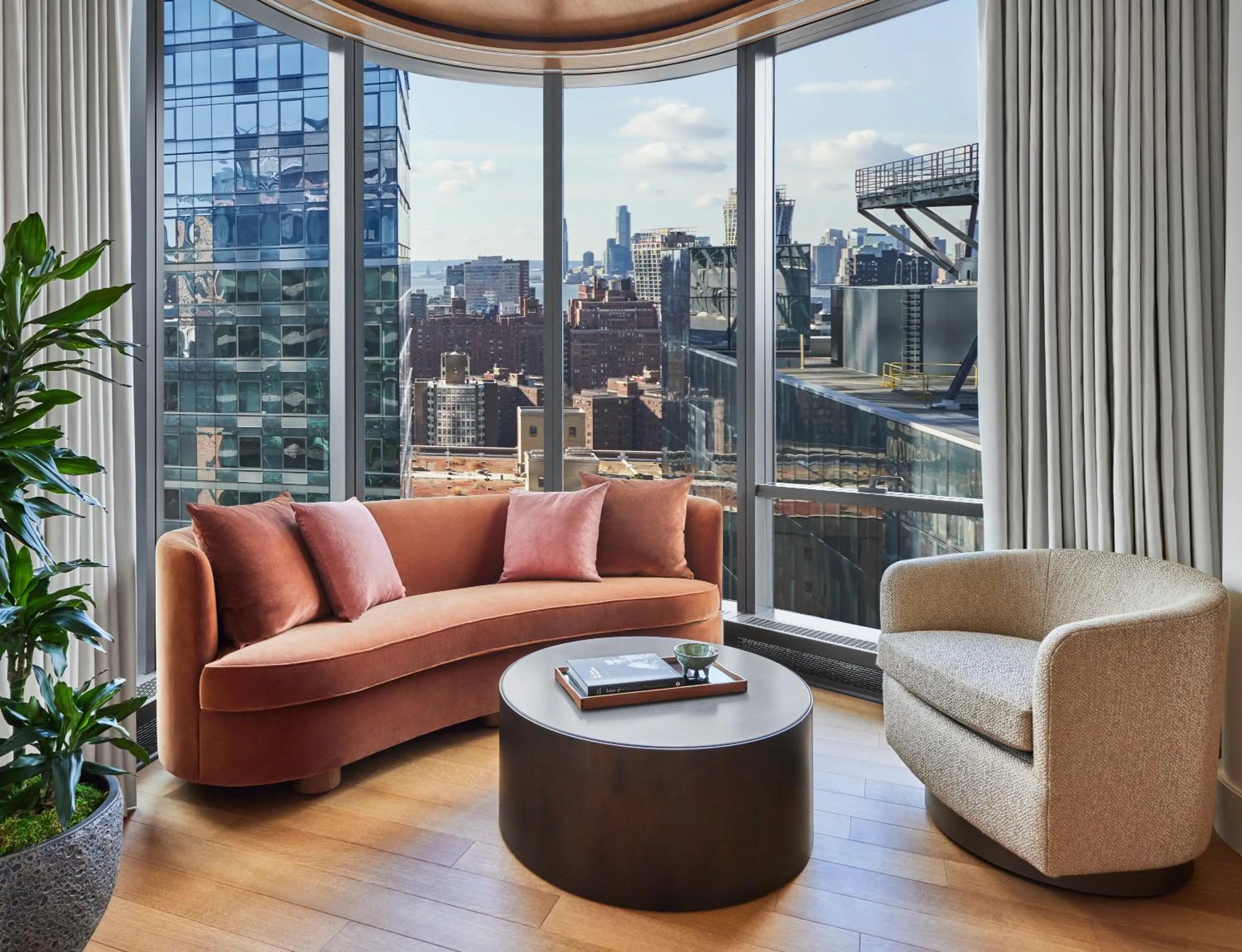 Seating area in Pendry Manhattan West