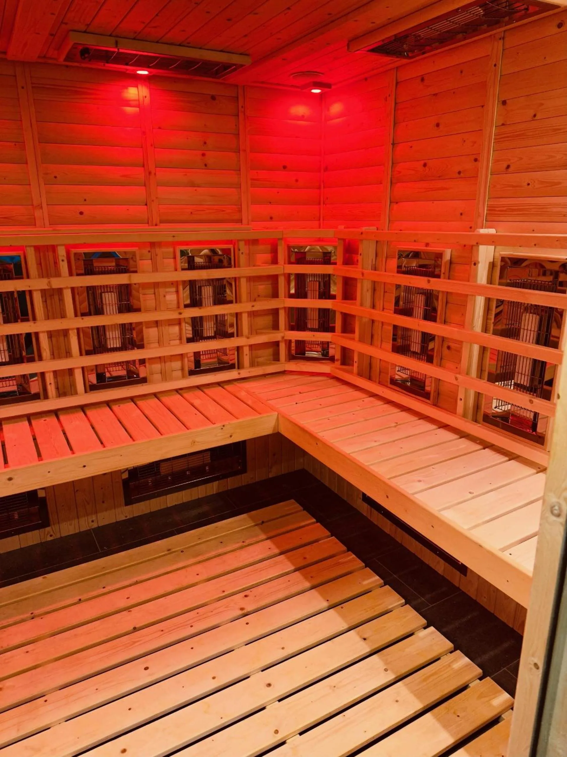 Sauna in The Q Hotel