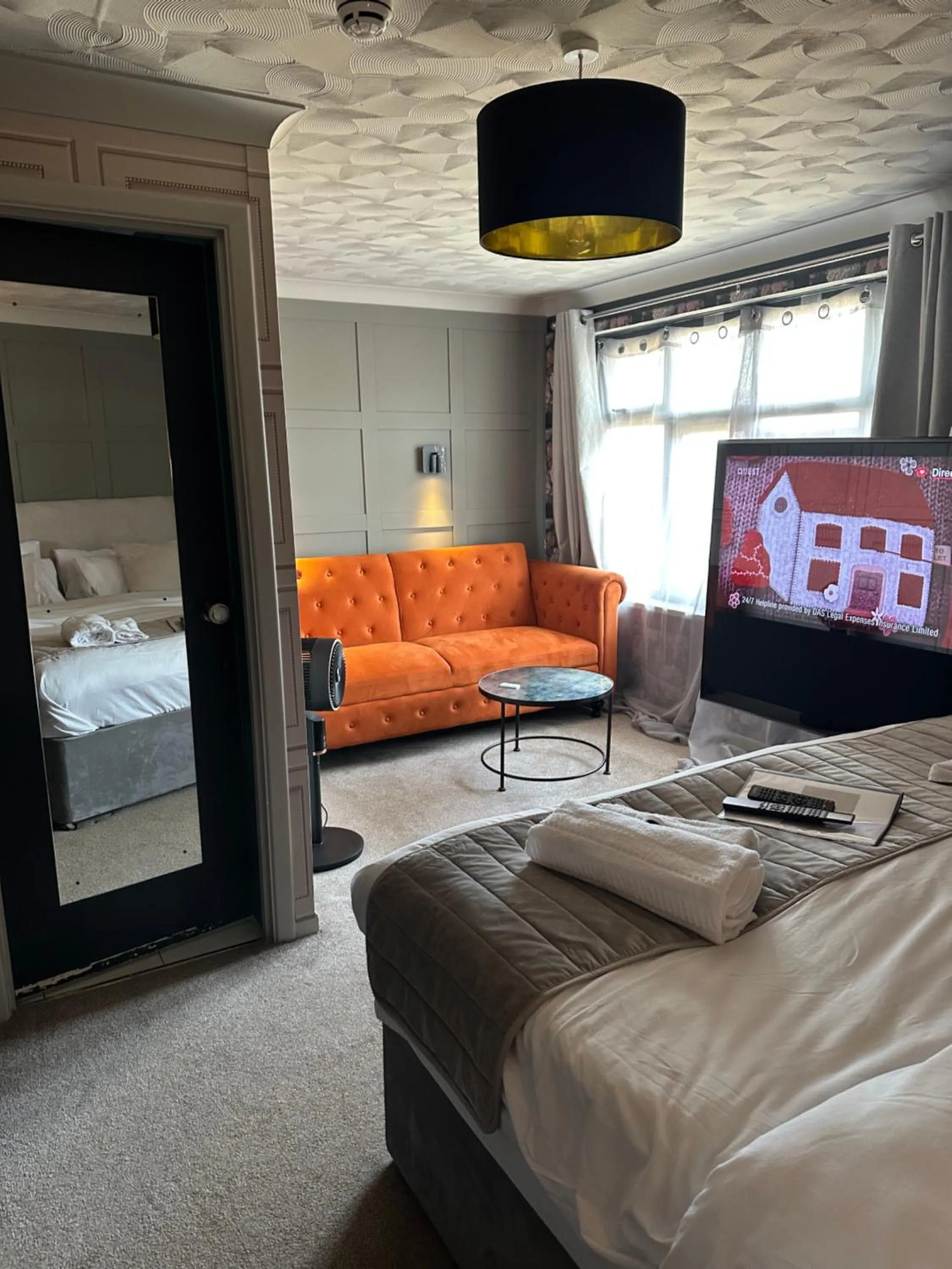 Bedroom, Bed in The Q Hotel