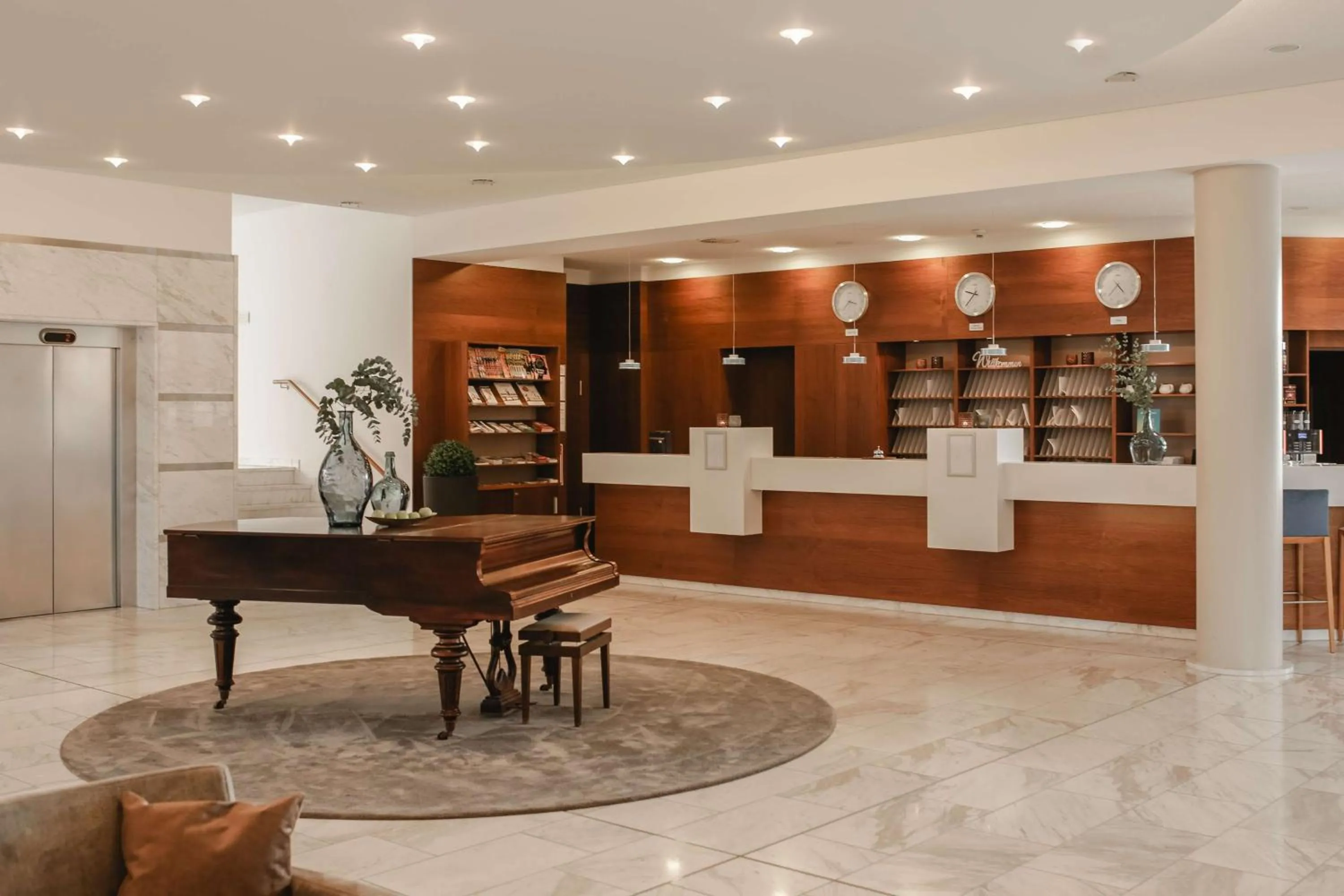 Lobby or reception in Hotel am Vitalpark