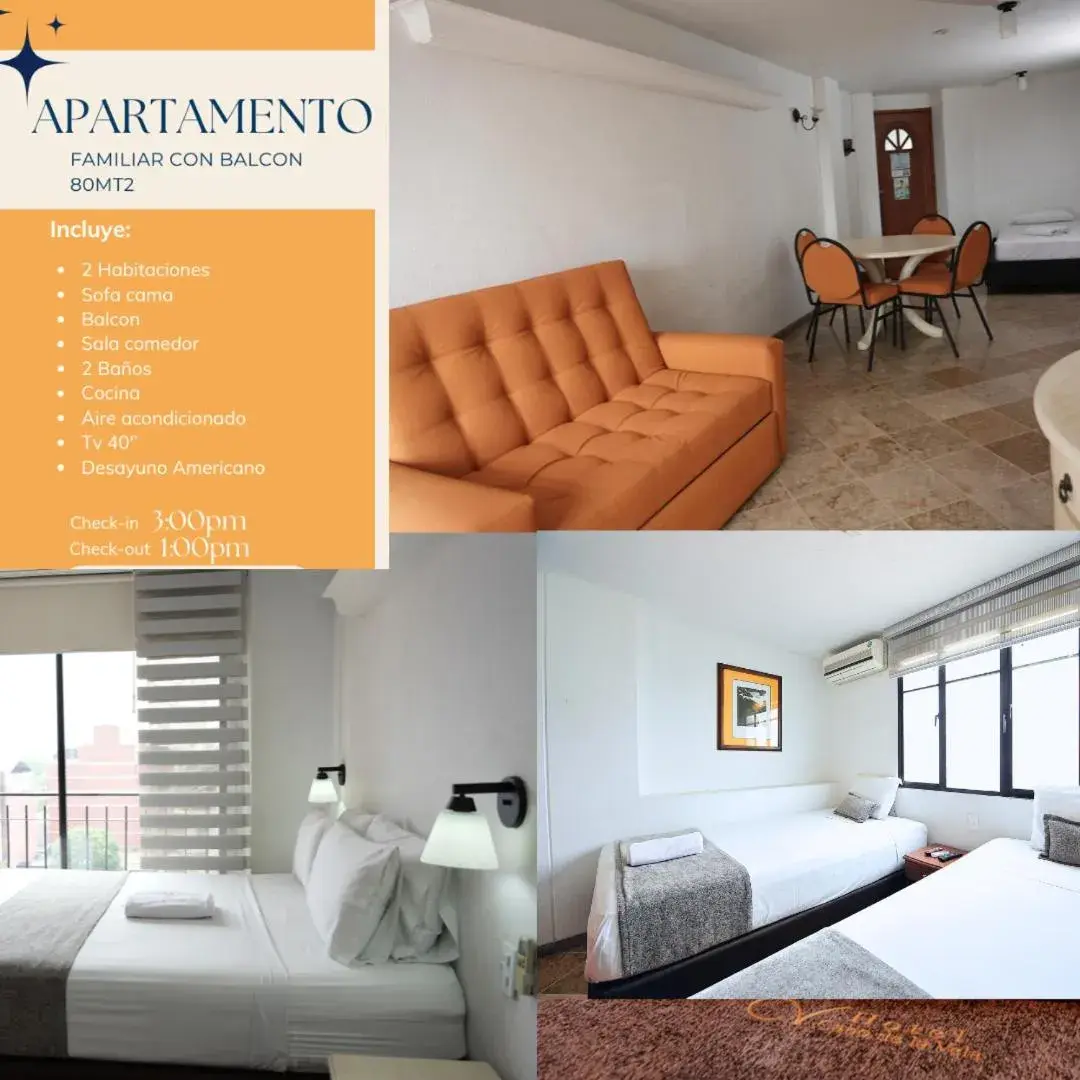 Apartment in Hotel Cabo de la Vela Medellin Apartment in Hotel Cabo de la Vela Medellin