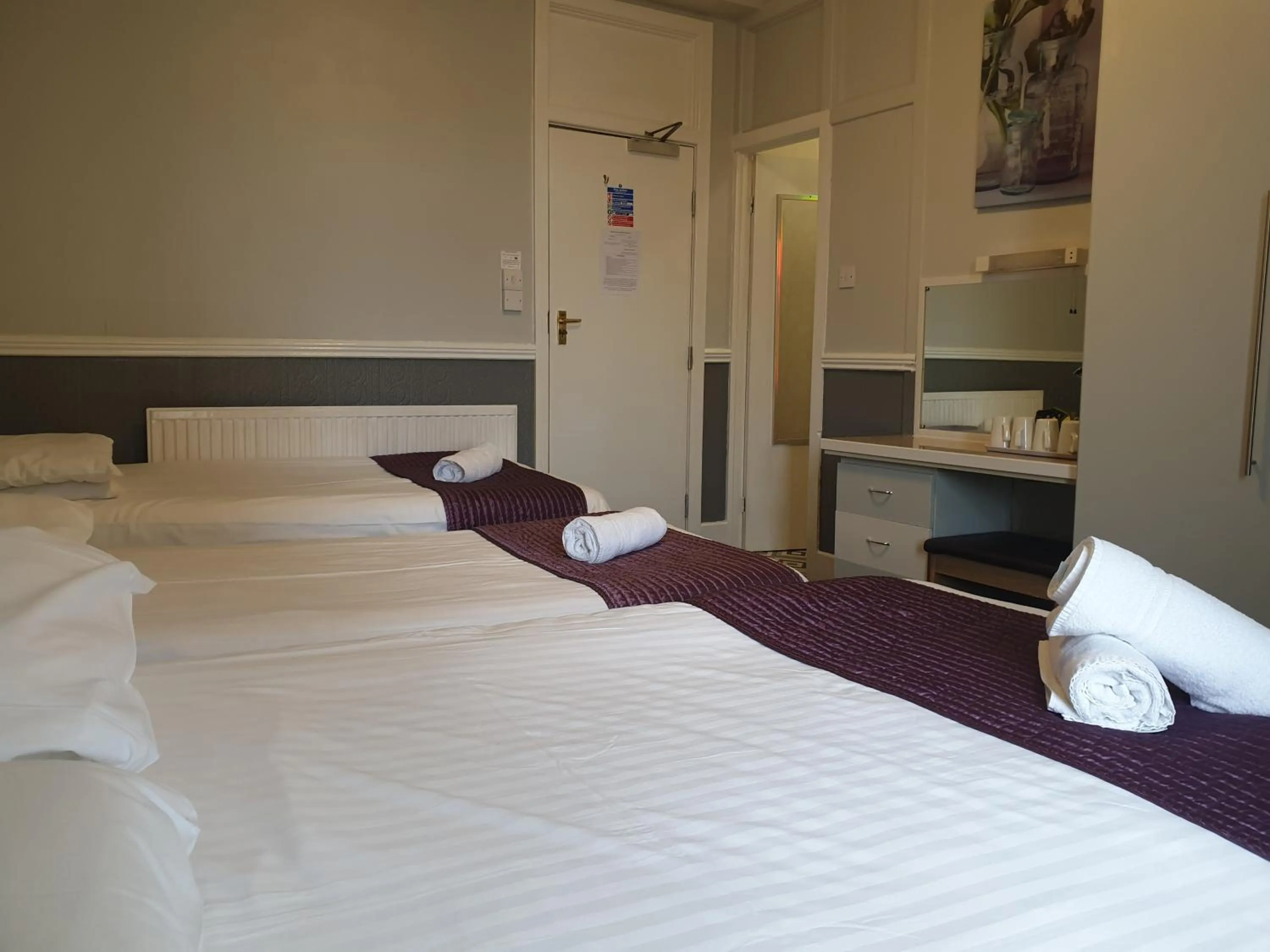 Bed in The Blenheim Mount Hotel