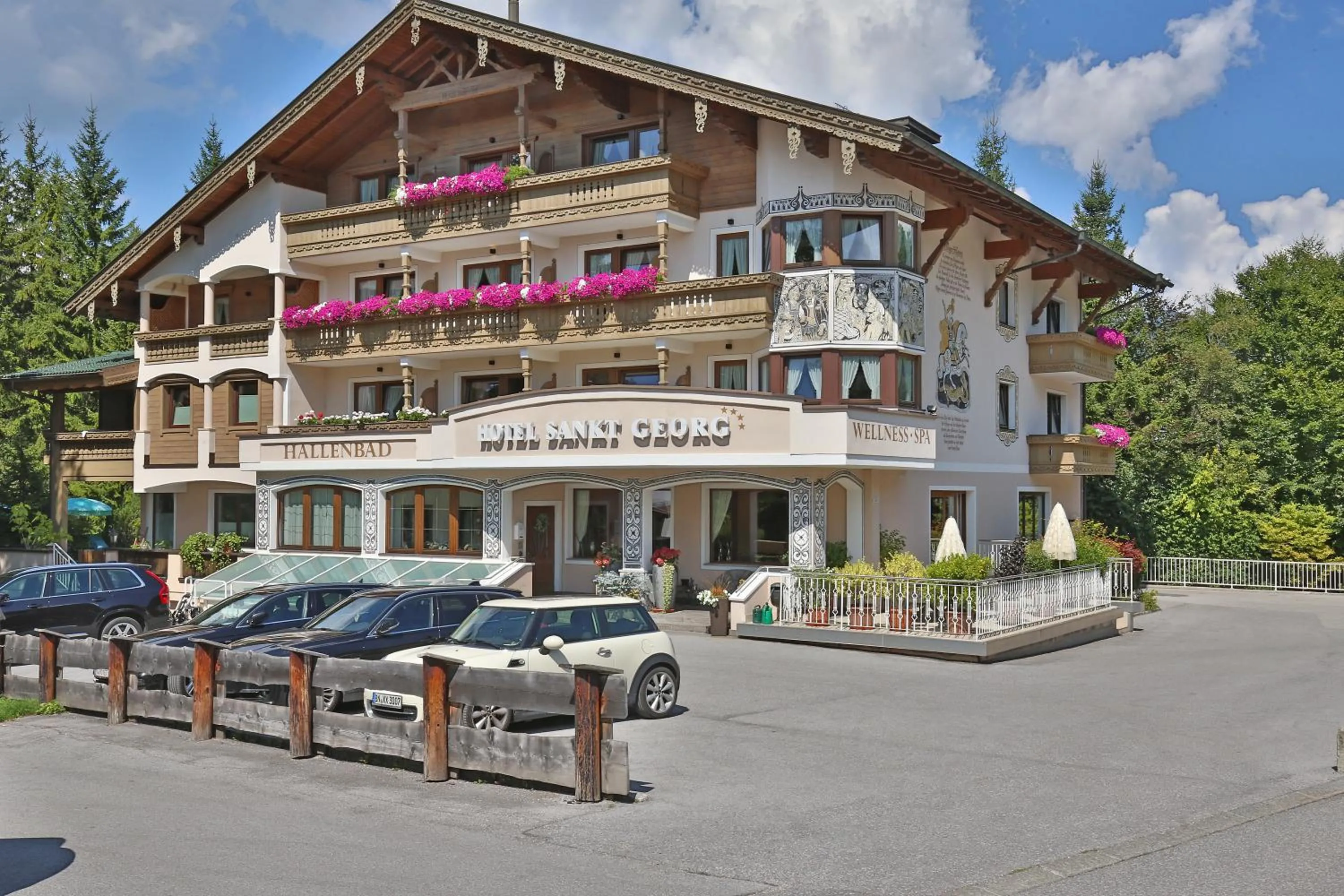 Property building in Die Seefelderin - Boutiquehotel St. Georg