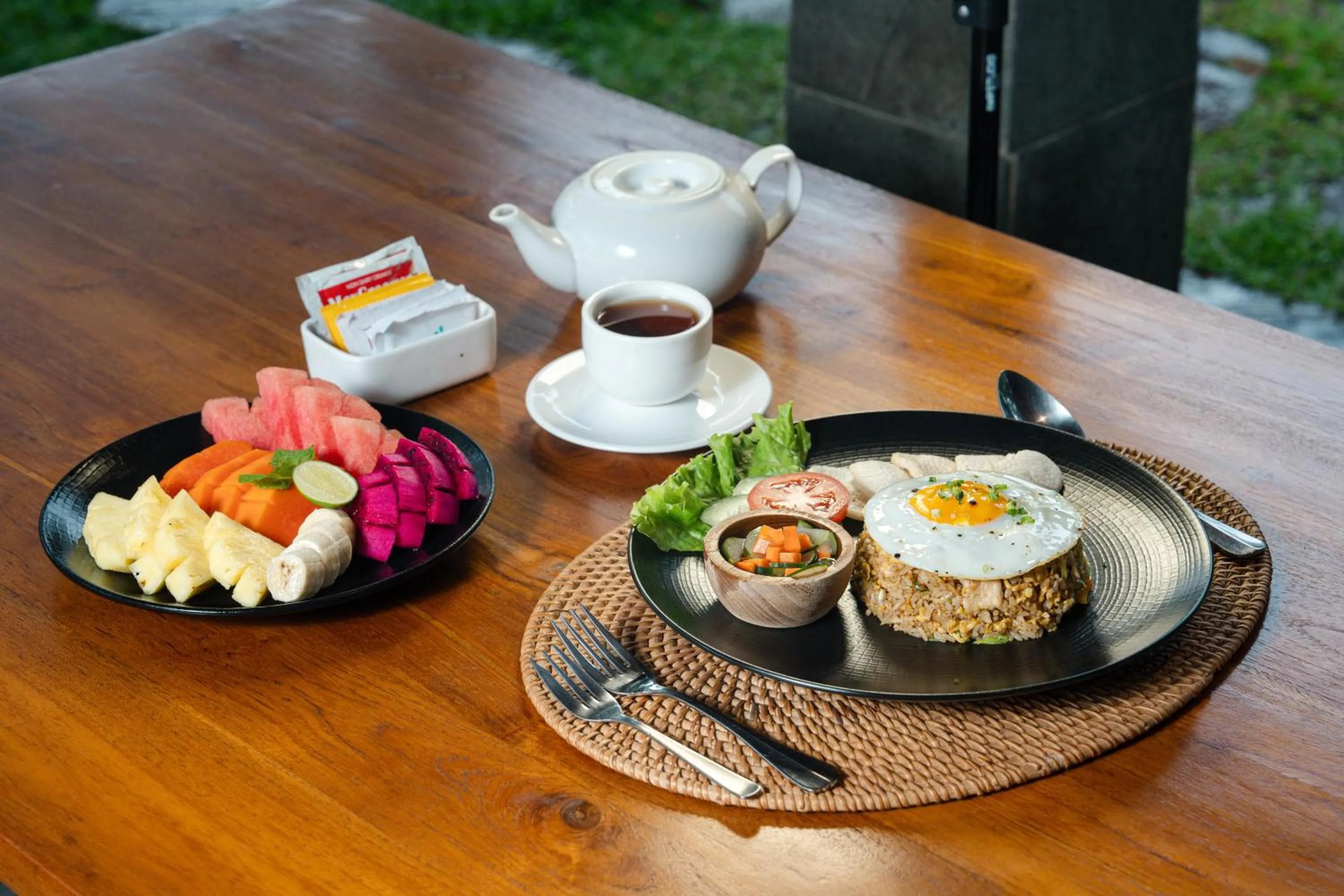 Breakfast in Puri Andong Villa