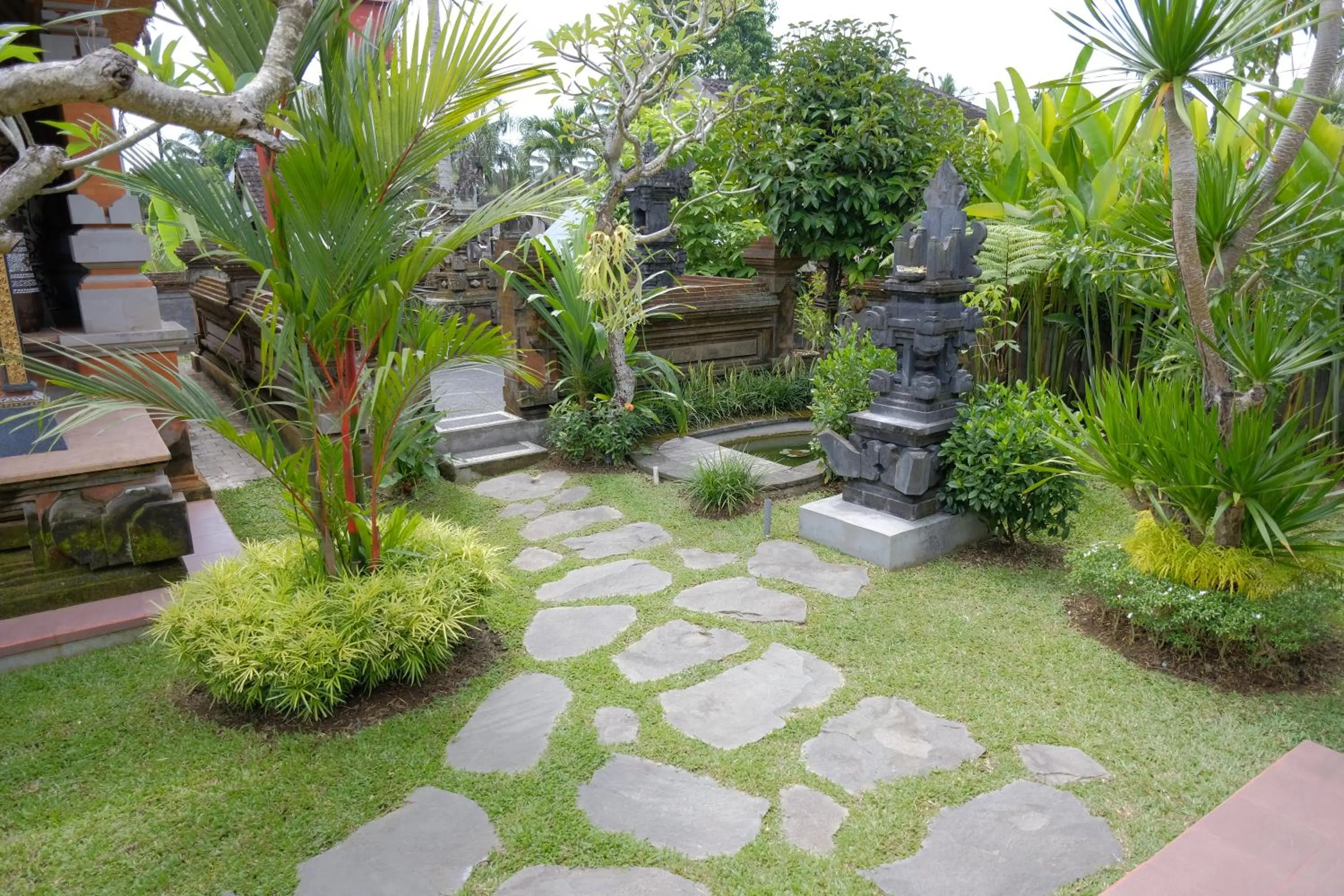 Garden in Puri Andong Villa
