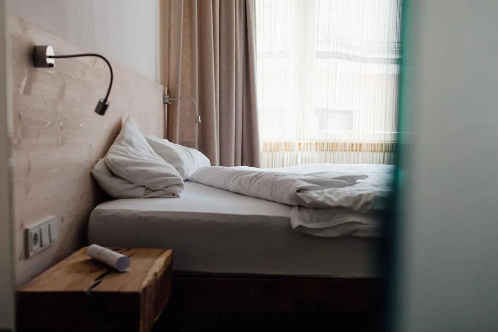 Bed in Hotel Hinteregger