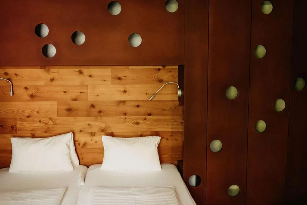 Bed in Hotel Hinteregger
