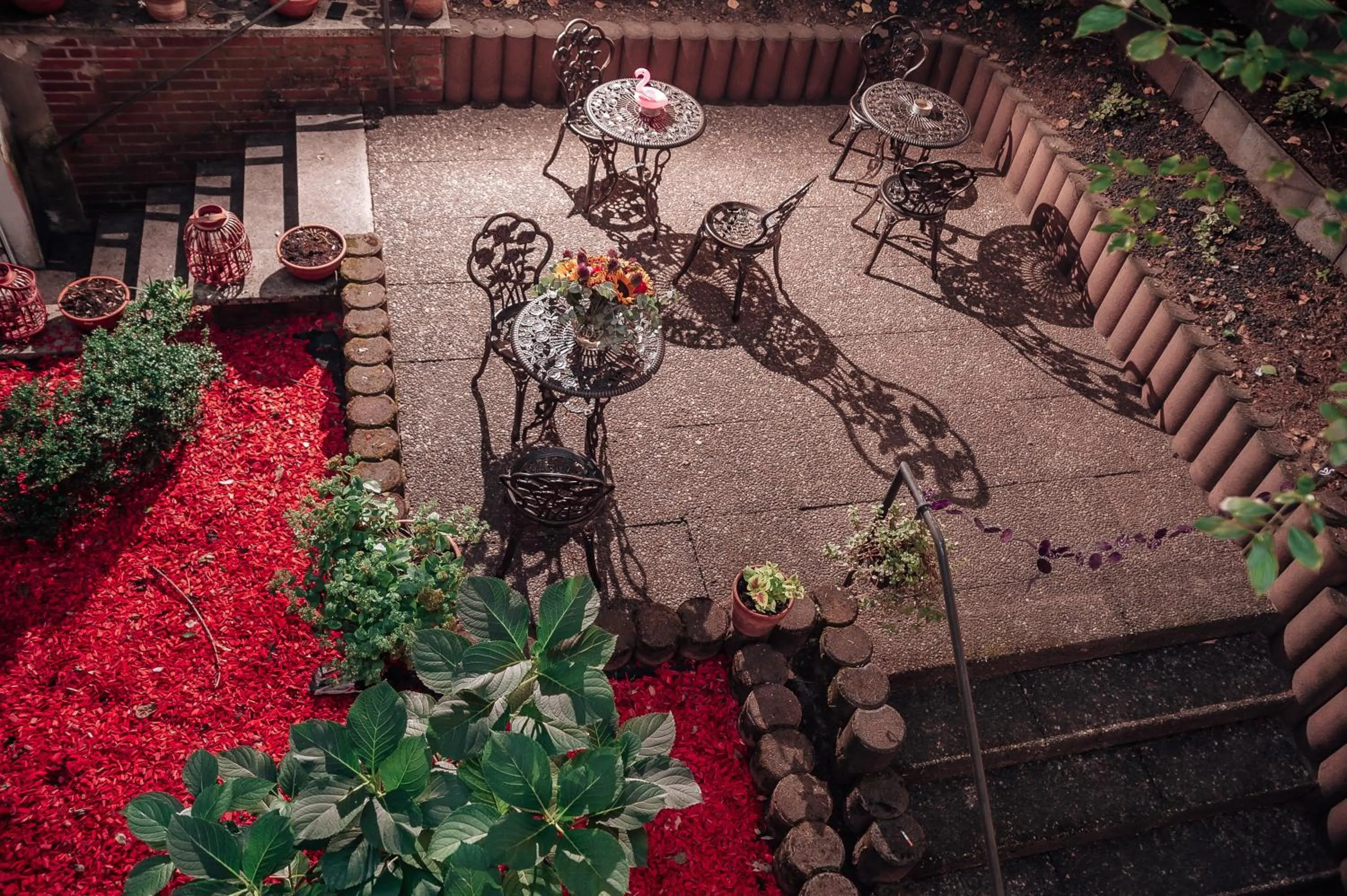 Garden in SmartHotel Flamingo Self check-in