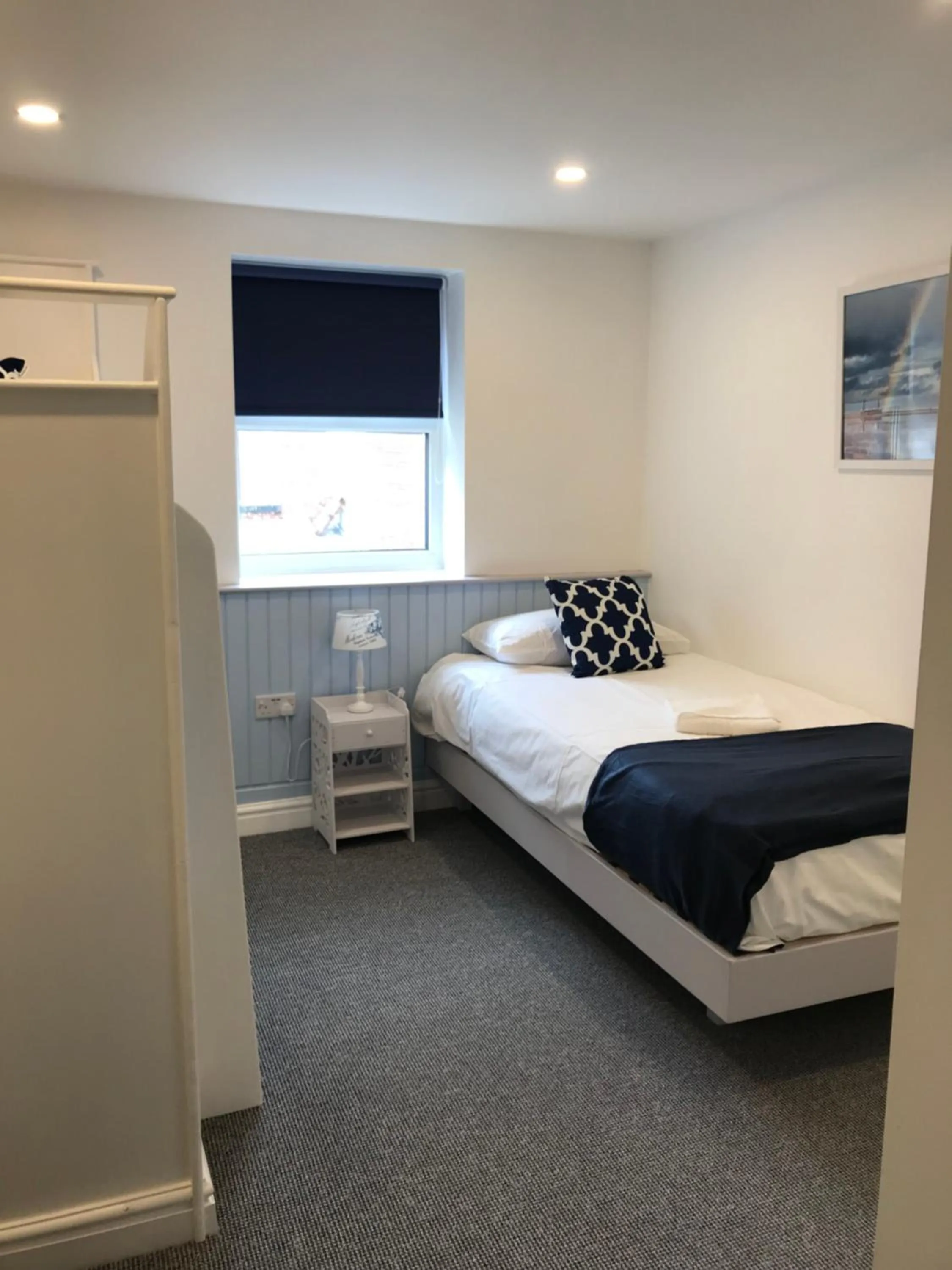 Bed in The Wellington House Hotel