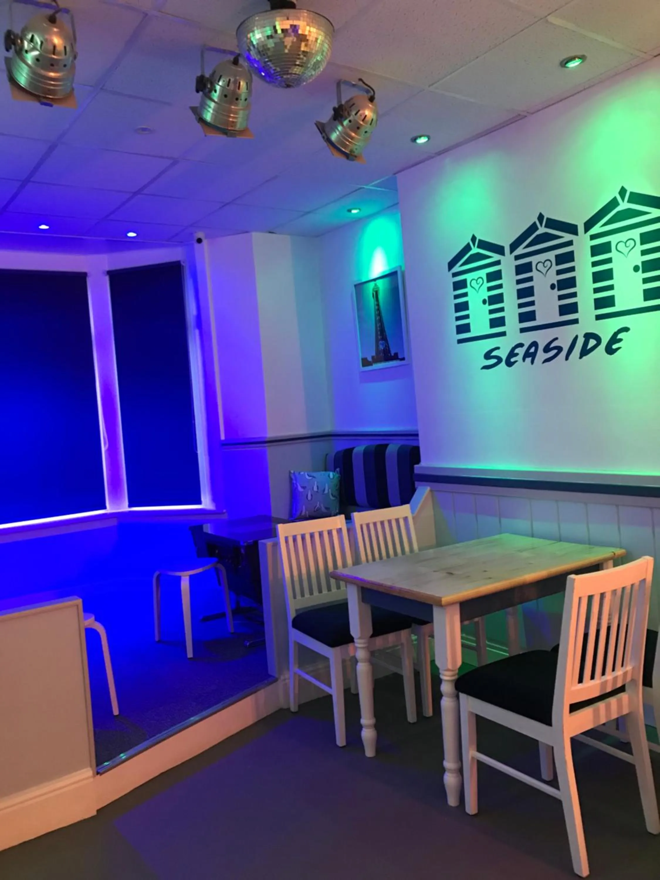 Seating area in The Wellington House Hotel