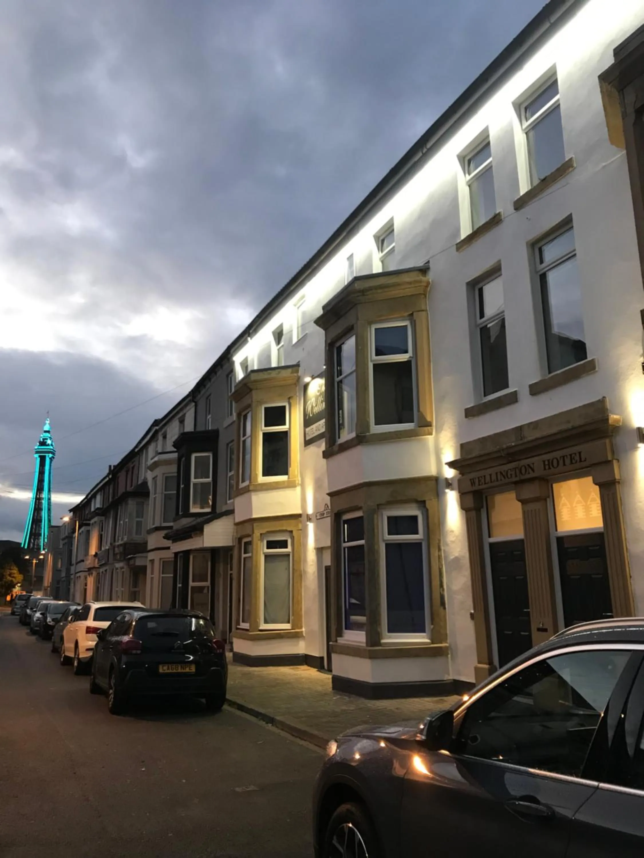 Property building in The Wellington House Hotel