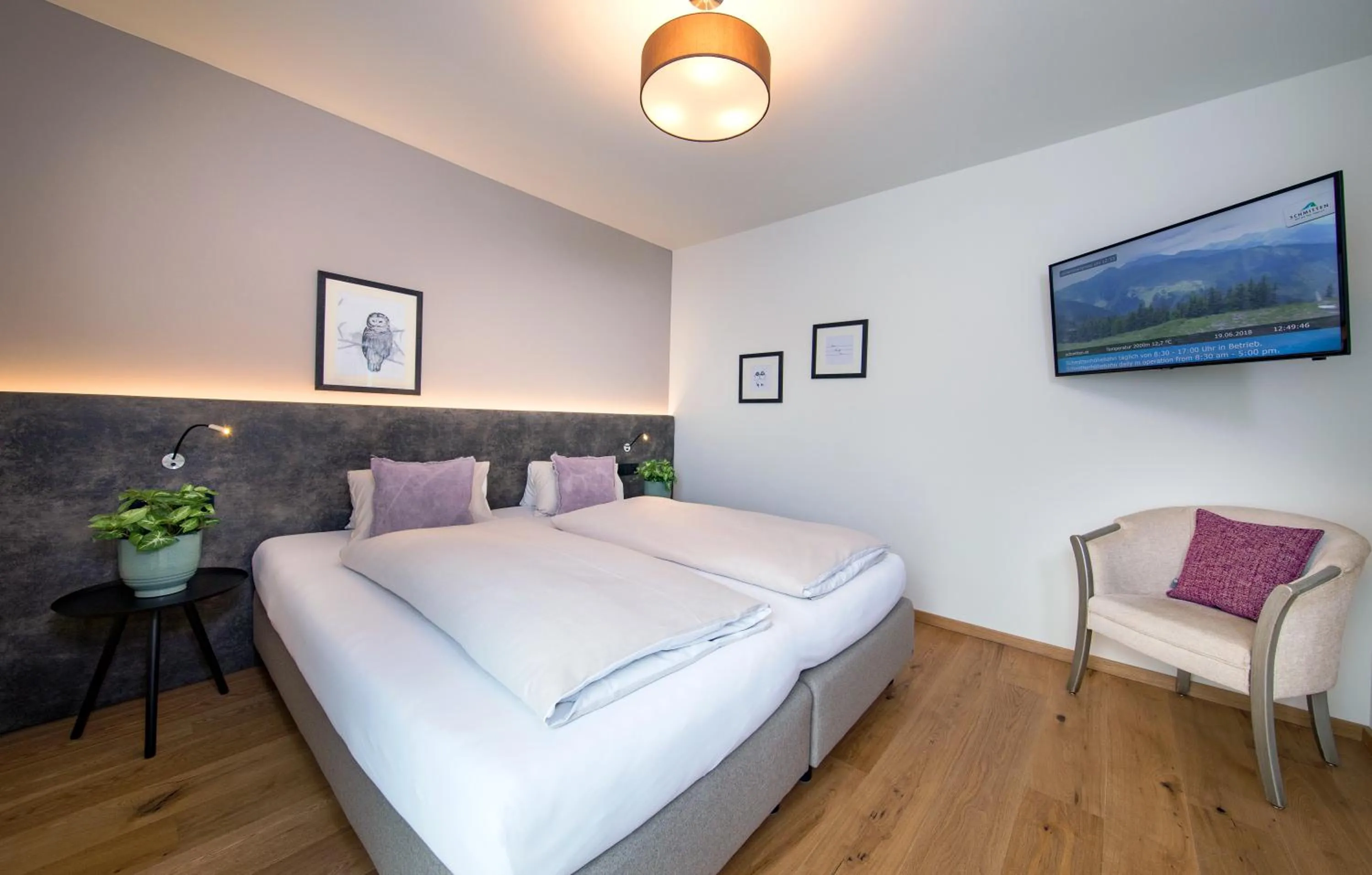 Bedroom, Bed in HEITZMANN - Hotel & Rooftop