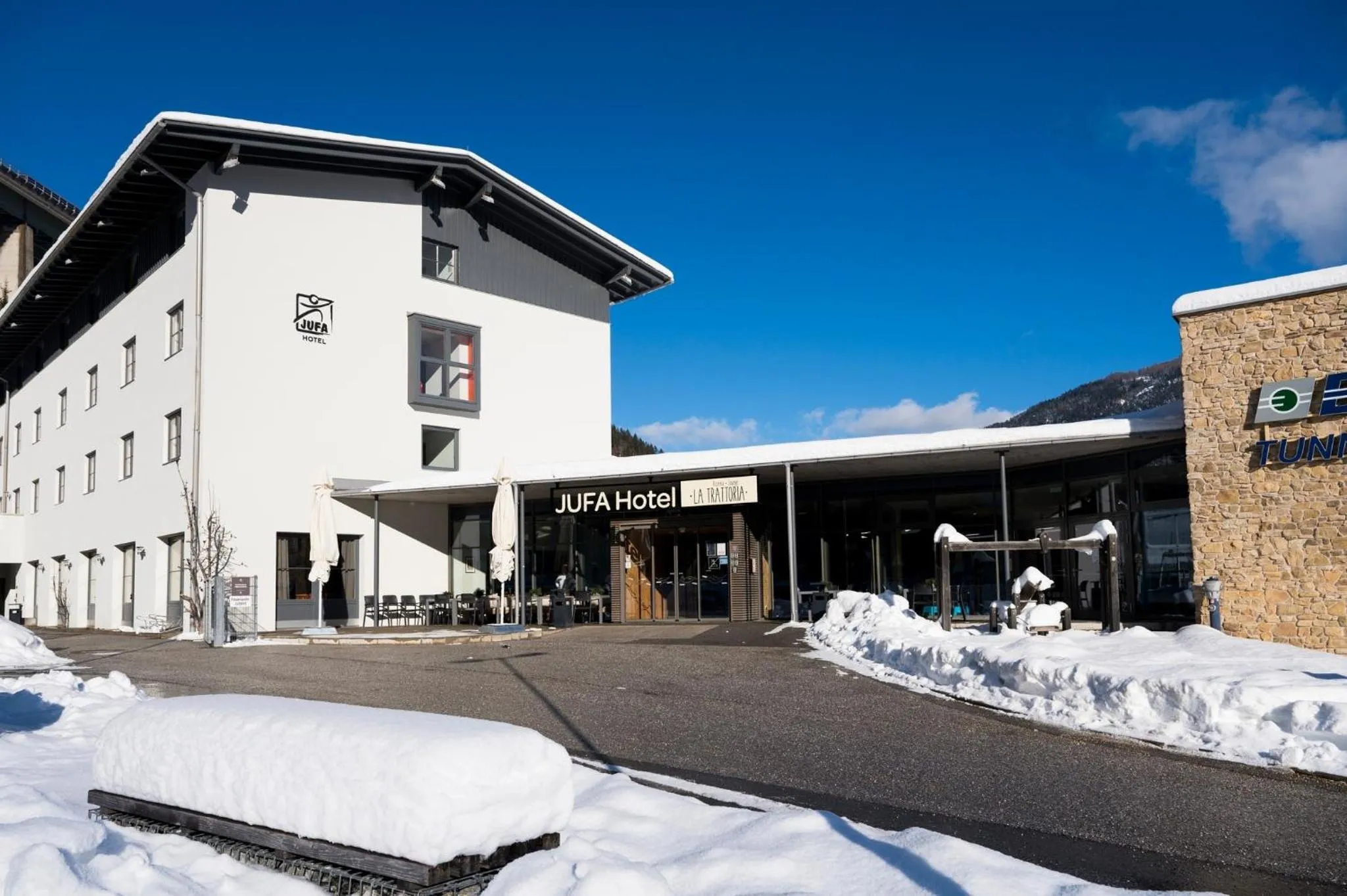 Property building in JUFA Hotel Wipptal