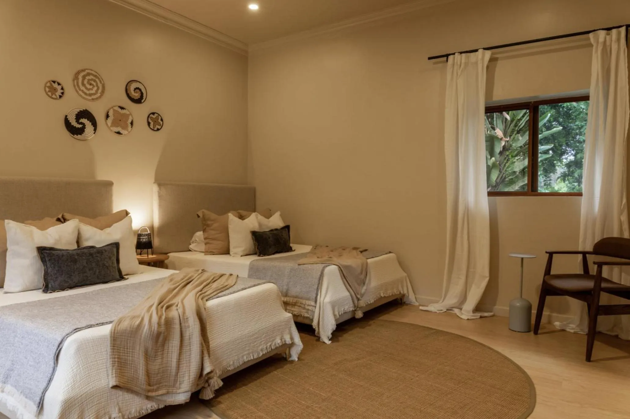 Bed in Tulia Retreat Hotel and Spa