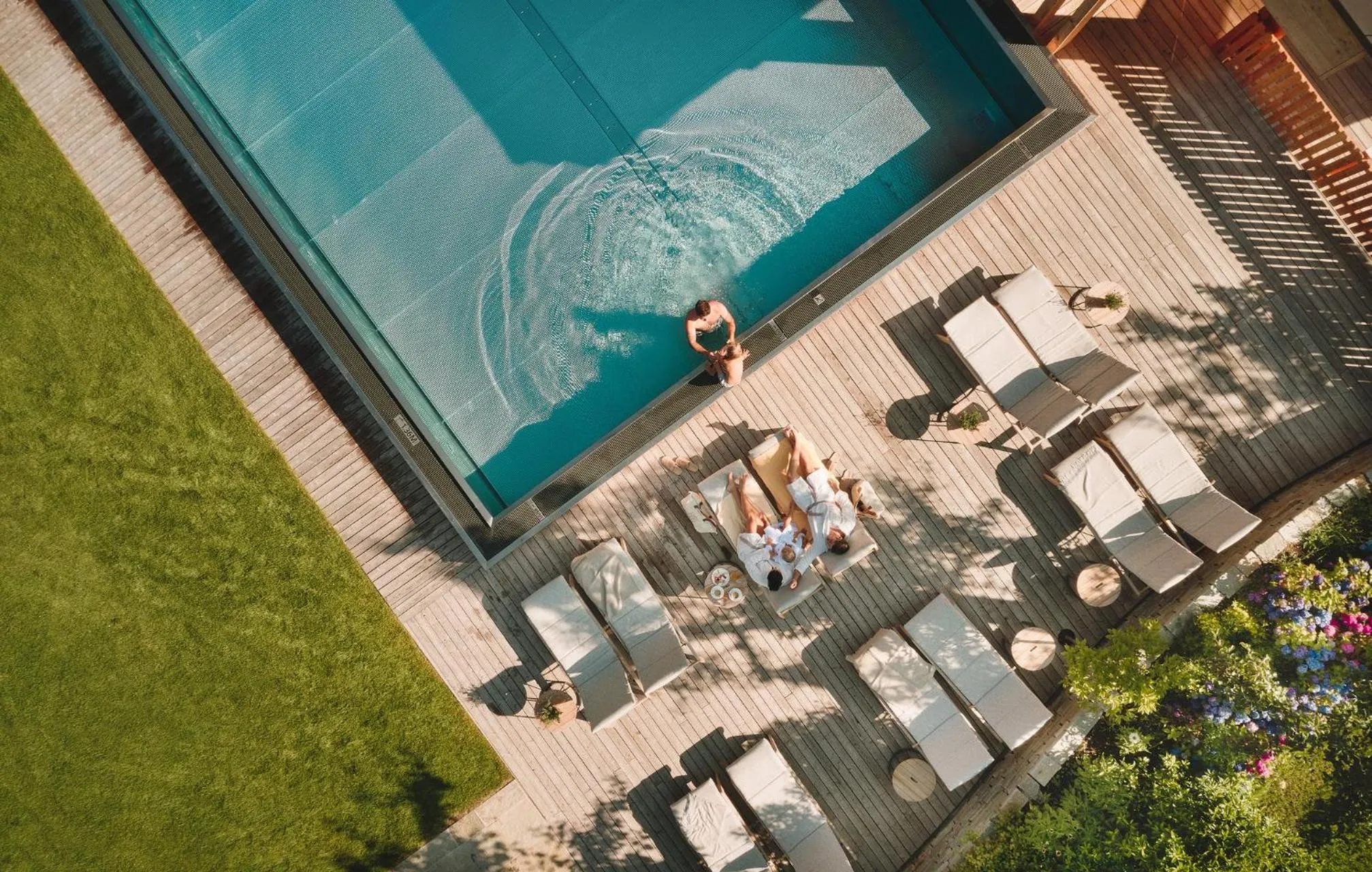 Balcony/Terrace in Gut Stiluppe - 4 Sterne Superior Good Life Hotel